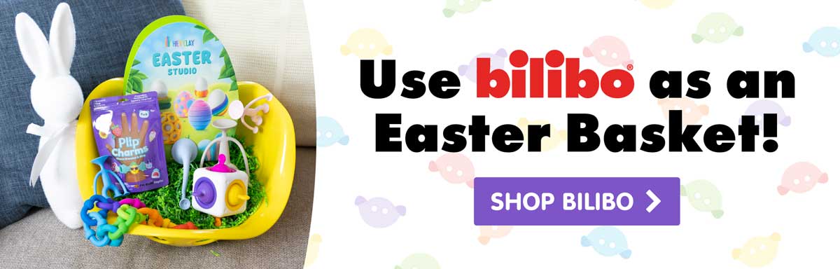 Use bilibo as an Easter Basket! - Shop MOLUK