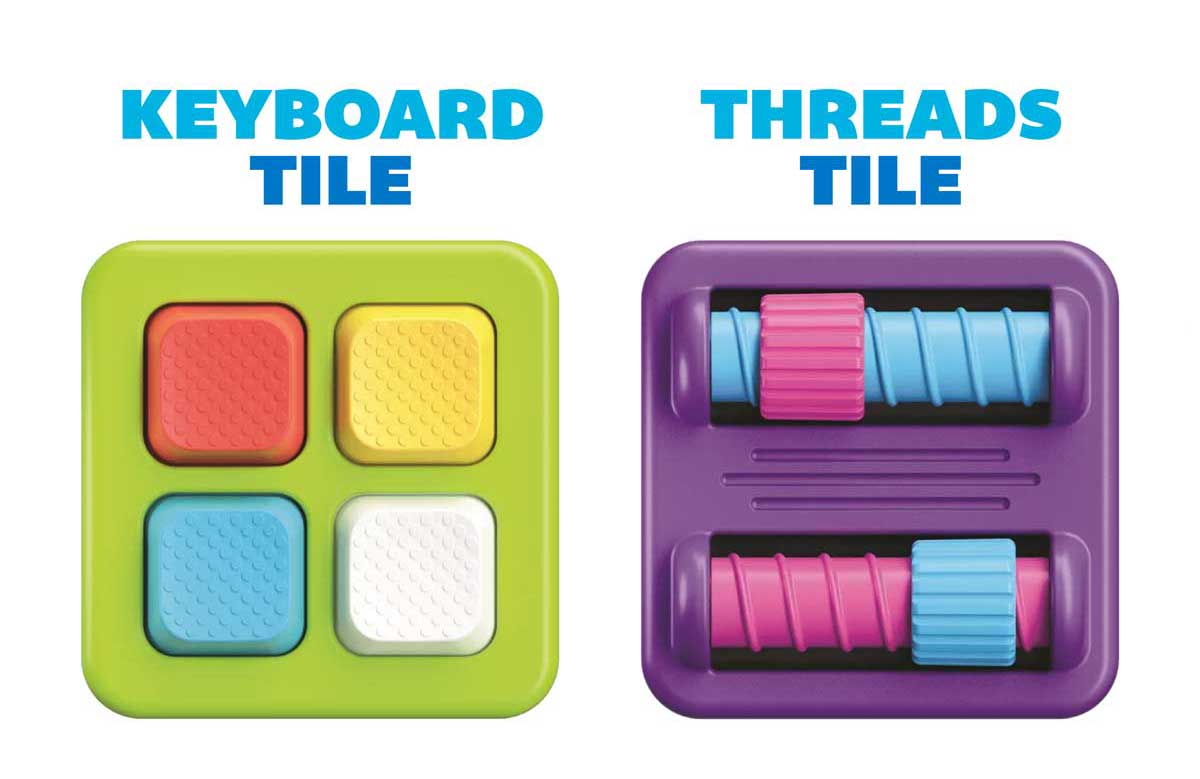 Keyboard Tile and Threads Tile - Shop PlayTab
