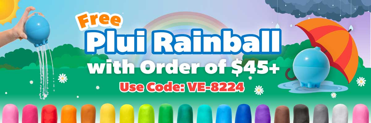 Free Plui Rainball with Order of $45+ - Use Code: VE-8224 - Shop Now