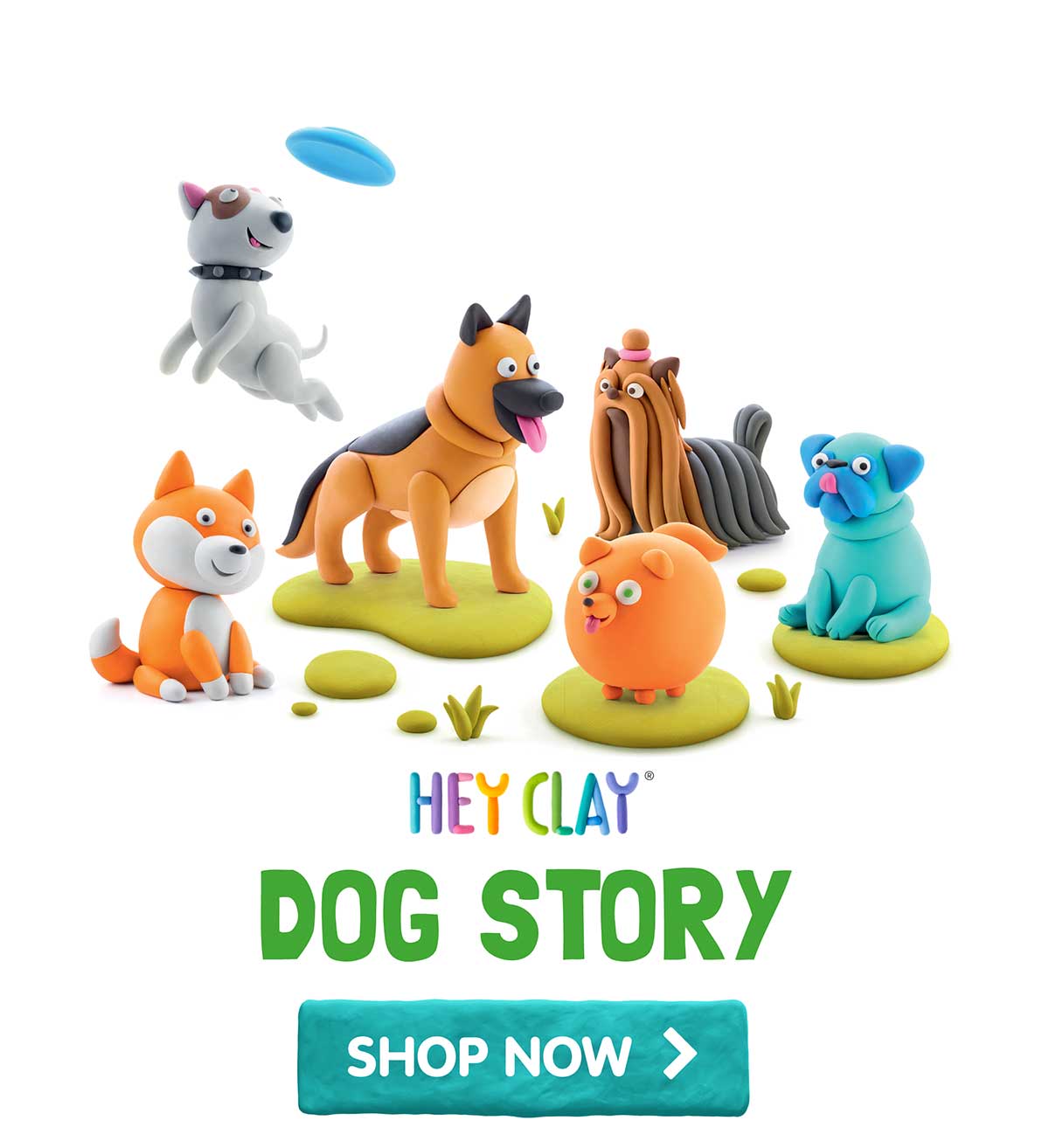 Hey Clay Dog Story - Shop Now