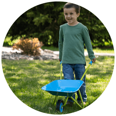 4th Birthday - Wheelbarrow Pretend and Play Toy