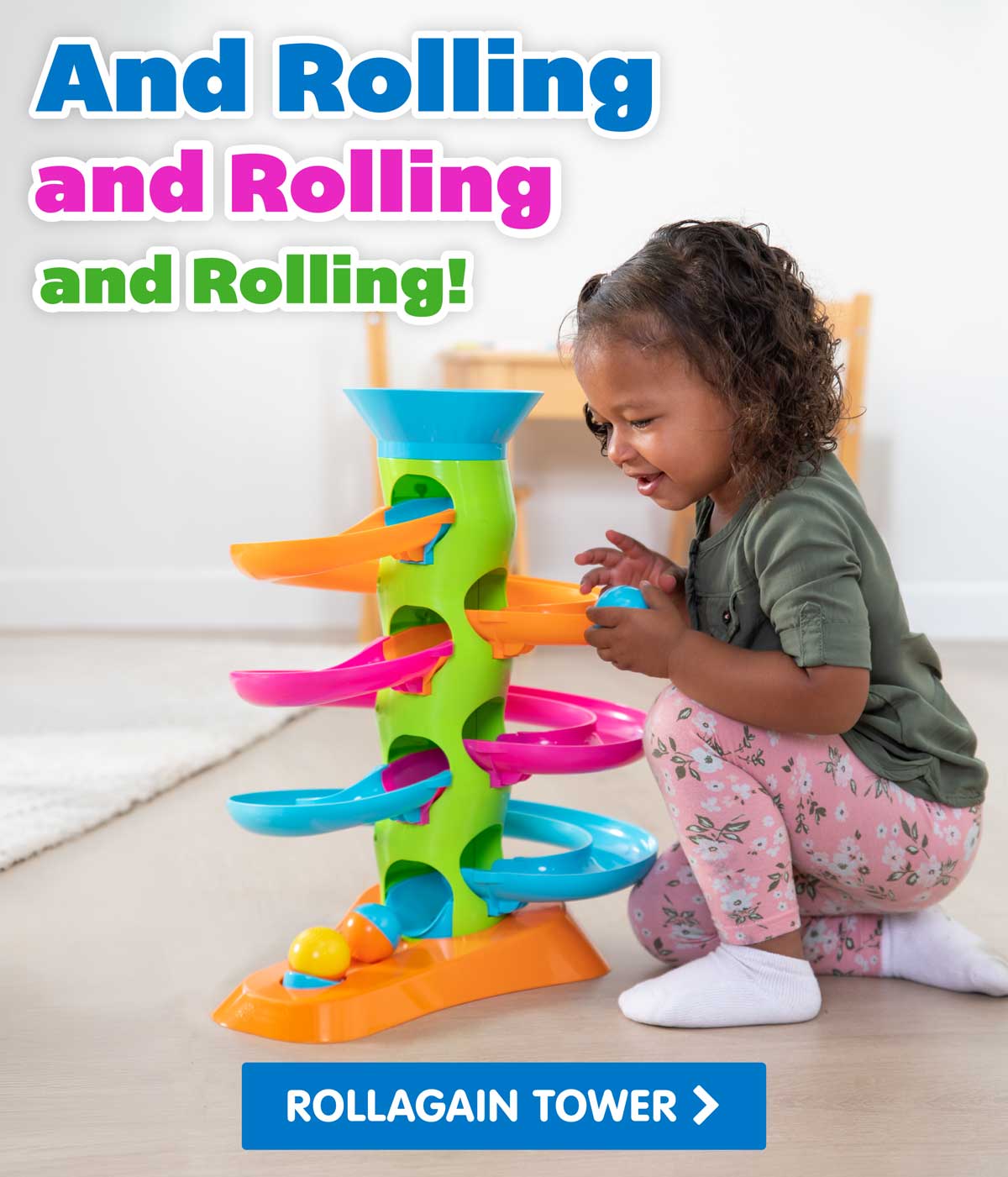 And Rolling and Rolling and Rolling! - RollAgain Tower - Shop Now