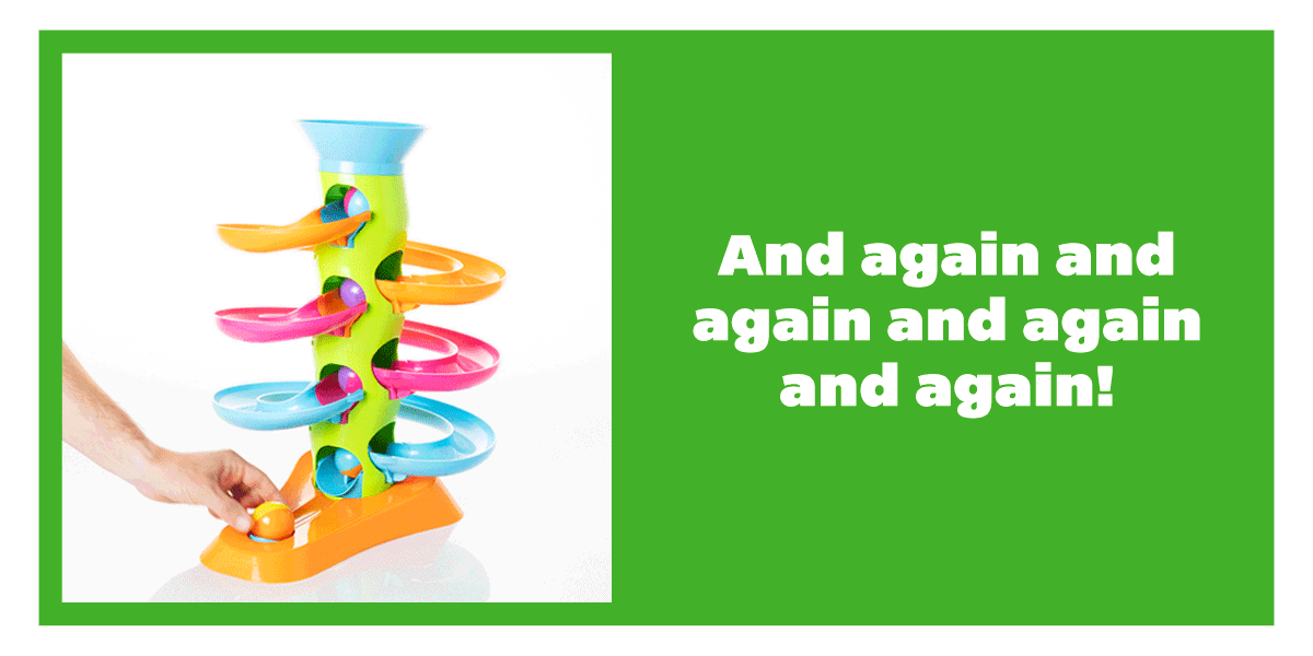 And again and again and again and again! - Shop RollAgain Tower!