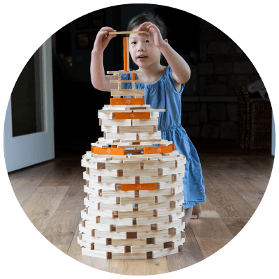 5th Birthday - Timber Planks 300 Piece Set