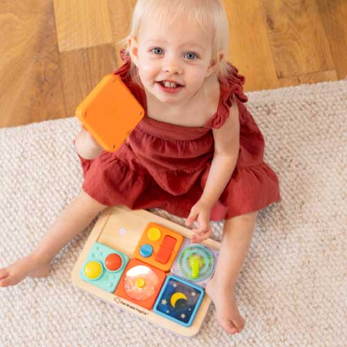 PlayTab - Modular, Sensory Activity Board for Babies and Toddlers