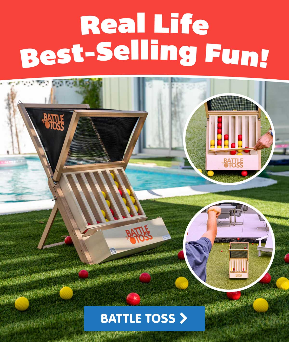 Real Life Best-Selling Fun! - Battle Toss Game Set - Shop Now