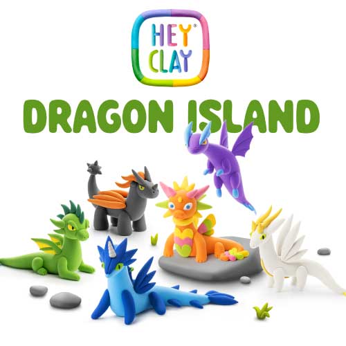 Hey Clay Dragon Island