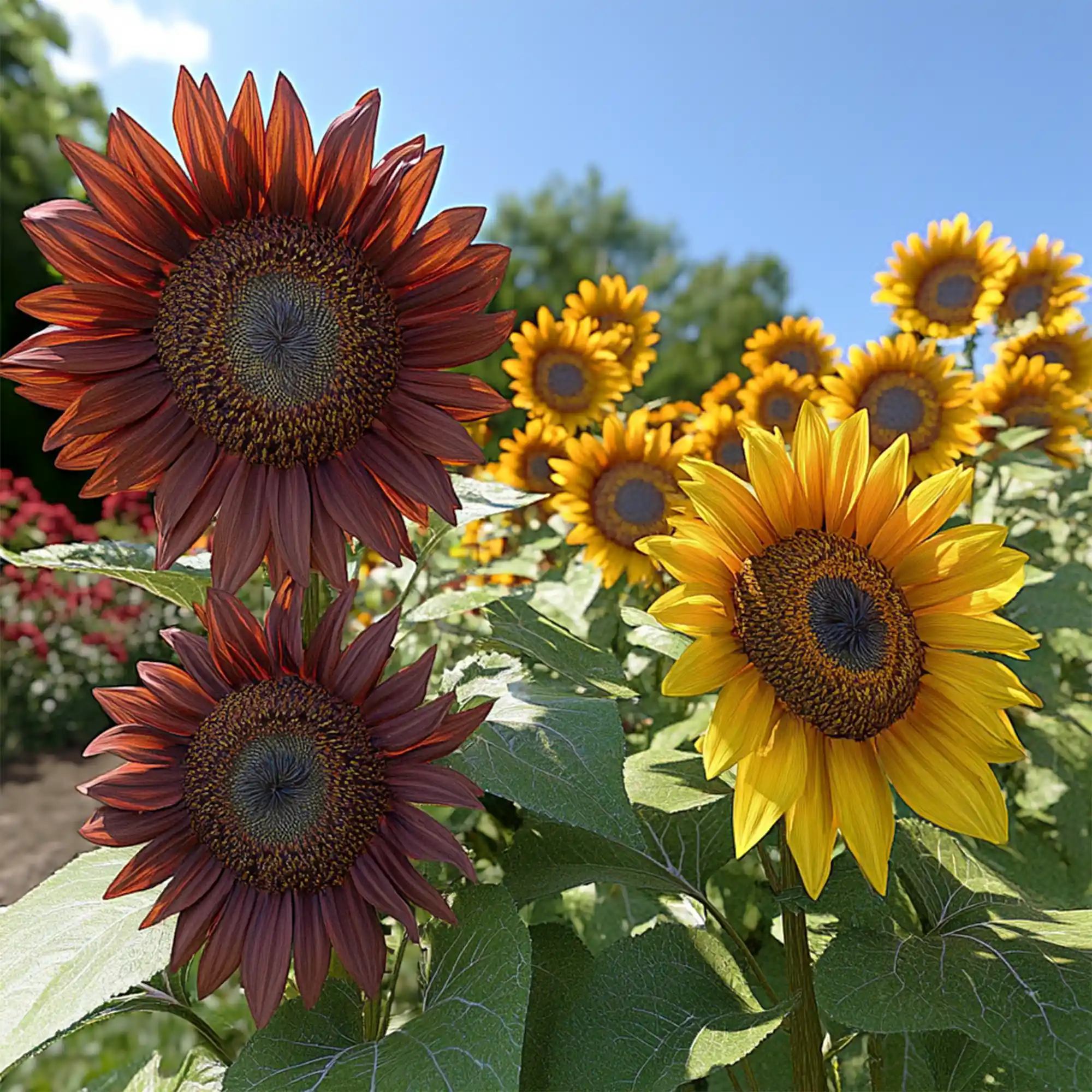 Image of Sunsational Sunflower Bulk Flower Seeds, 1lb