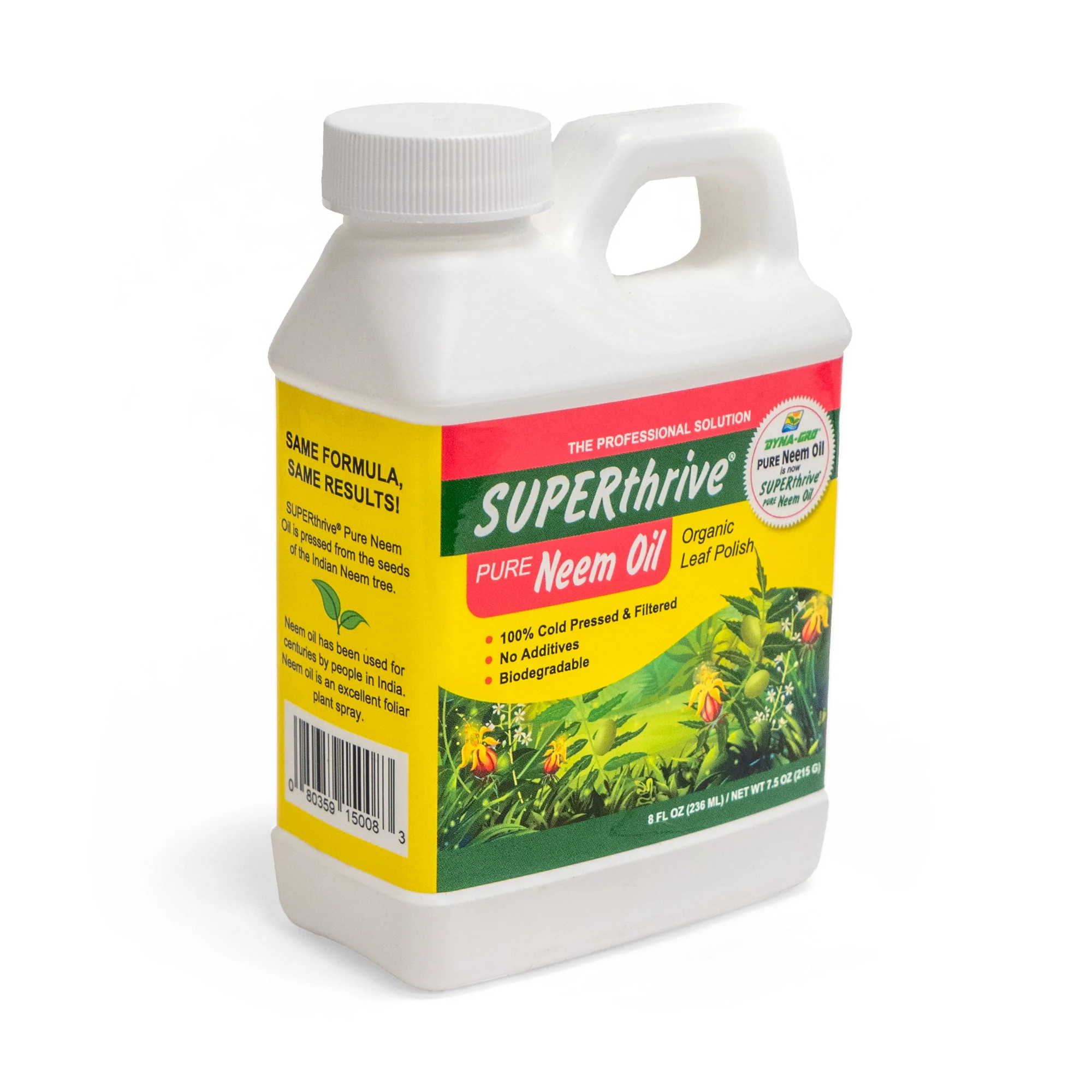 Image of SUPERthrive Organic Neem Oil Leaf Polish, 8 oz