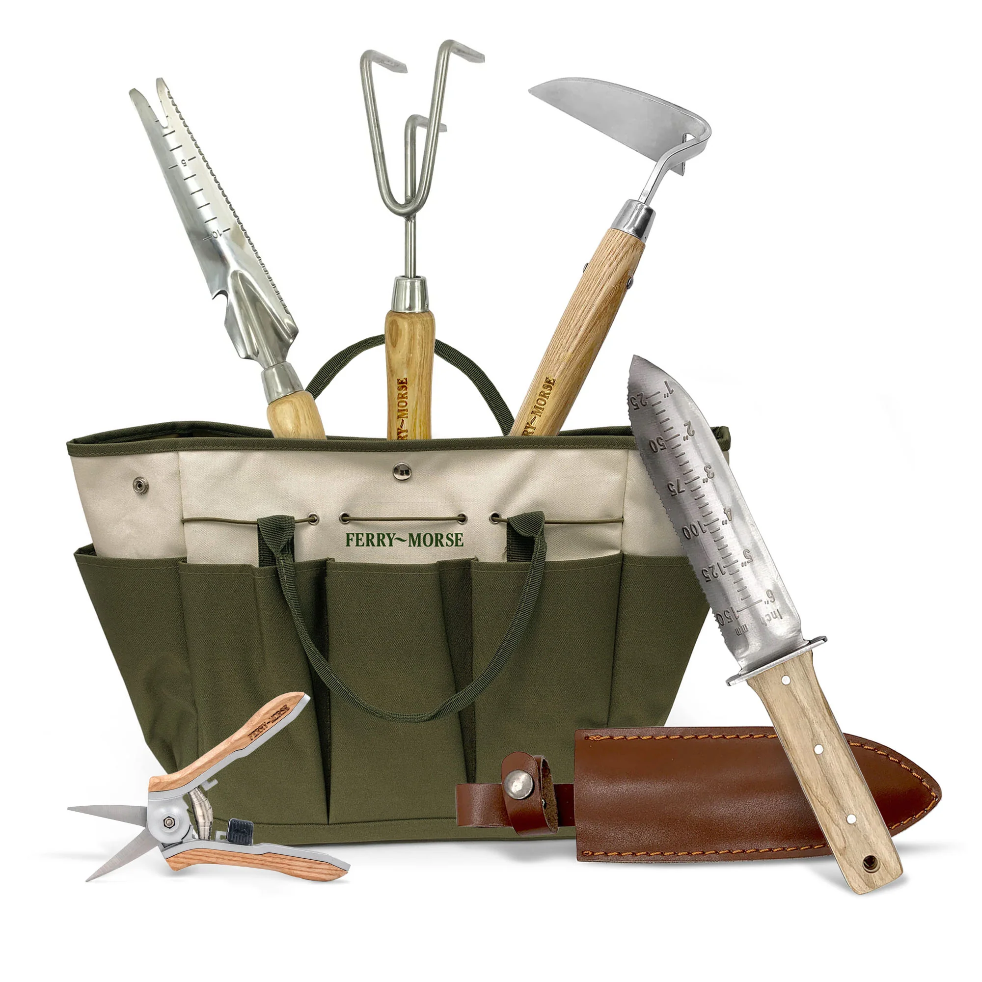 Image of Garden Starter Hand Tools & Tote Bag Kit