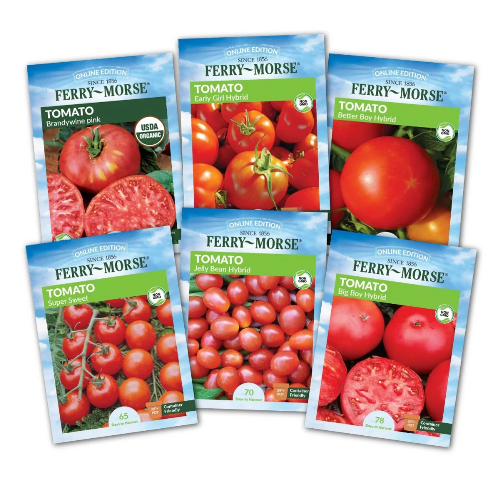 Image of Tomato Lover Seed Variety Pack - 6 Pack