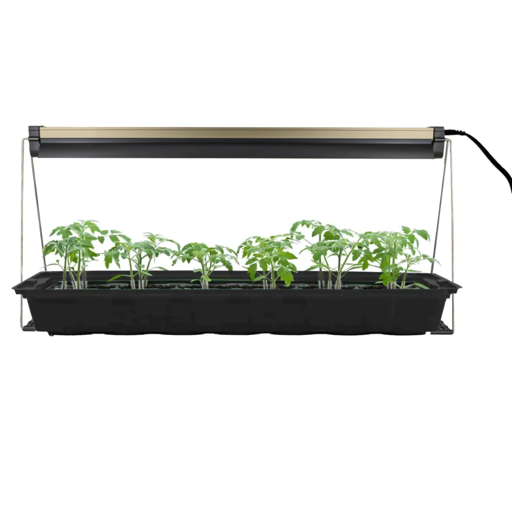 Image of Ferry-Morse Indoor Grow Light Fixture with T5 Bulb 24 x 11in.