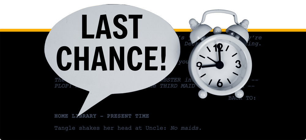 Last chance to save big!