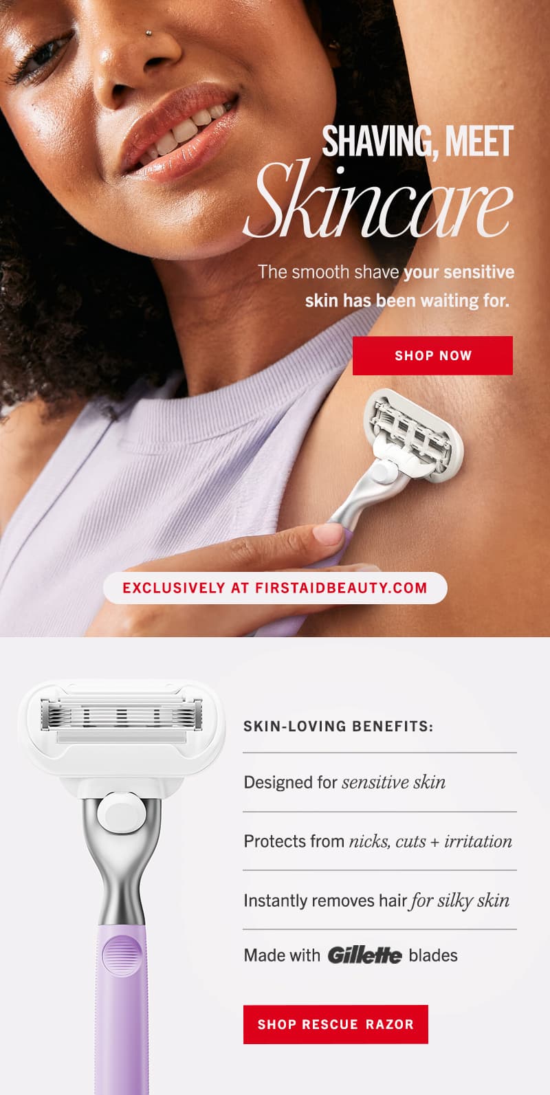 Shaving, Meet Skincare
