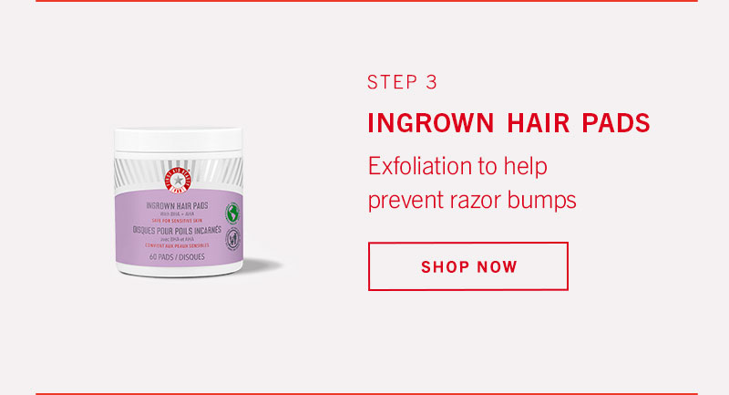 Ingrown Hair Pads | Shop Now