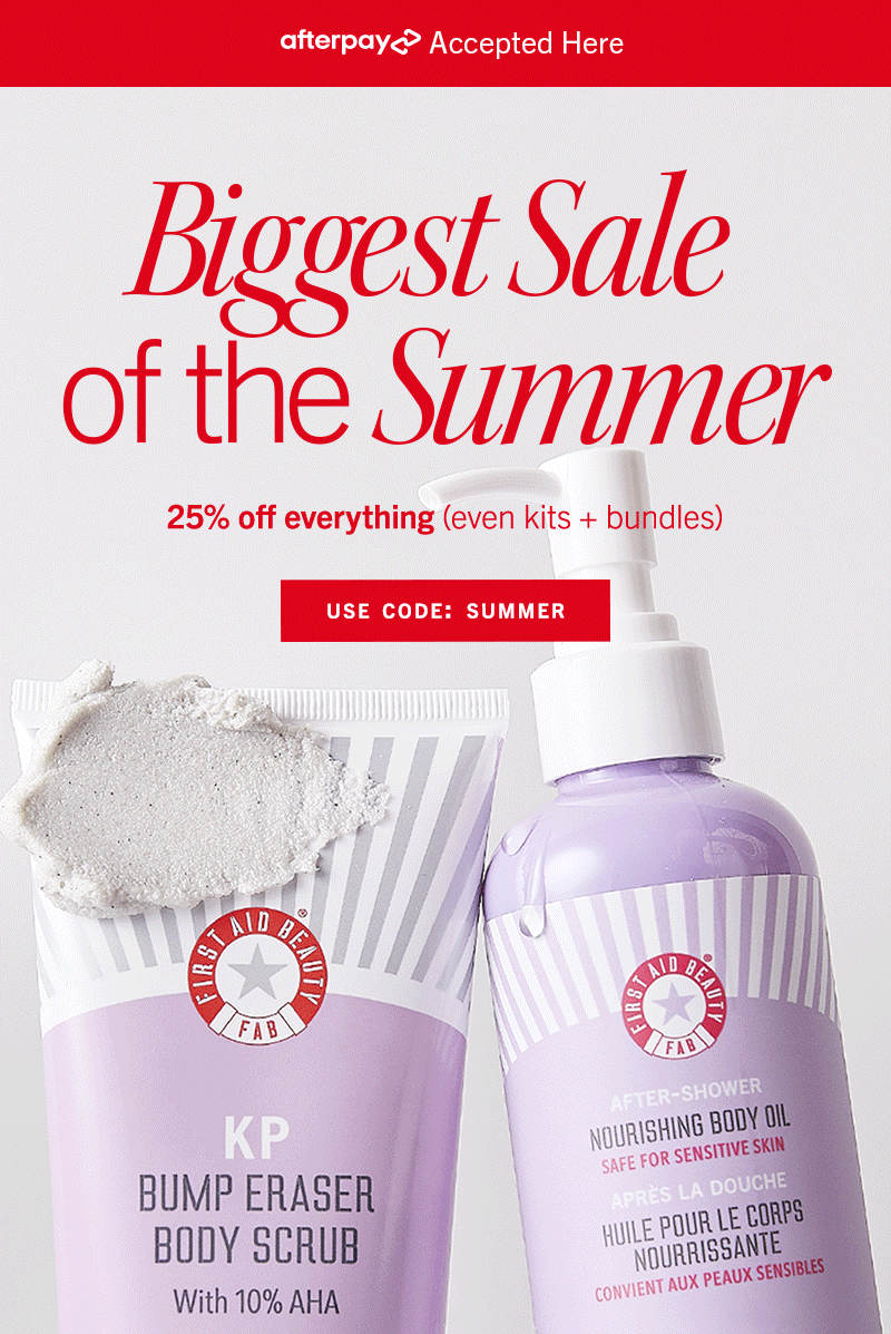 25% Off Sitewide with Code SUMMER | Shop Now