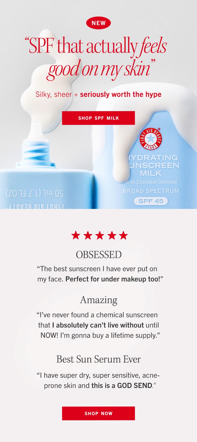 SPF Milk | Shop Now