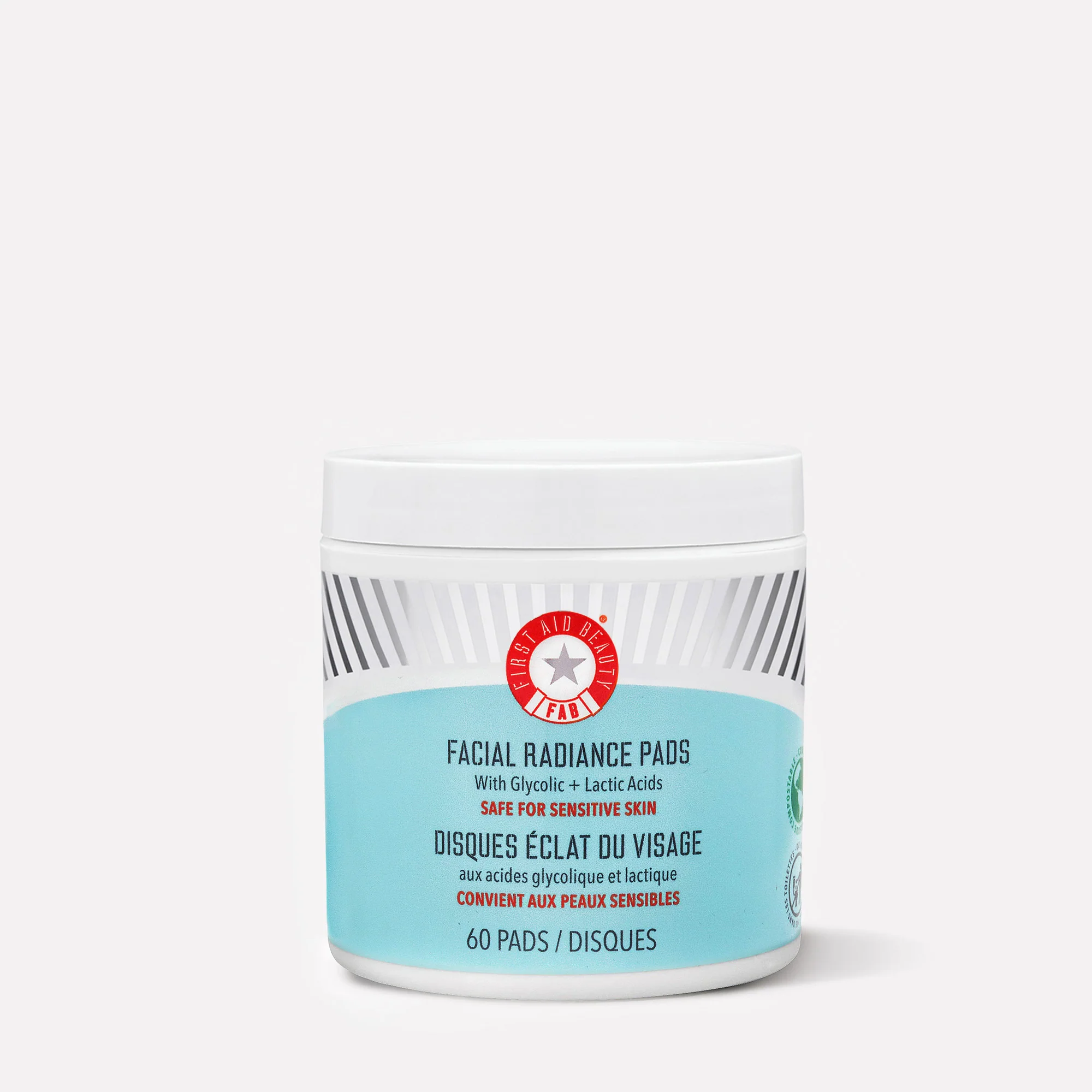 Image of Facial Radiance Pads with Glycolic + Lactic Acids