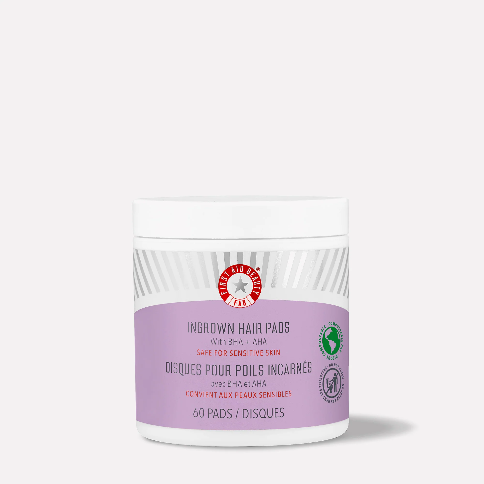 Image of Ingrown Hair Pads with BHA + AHA