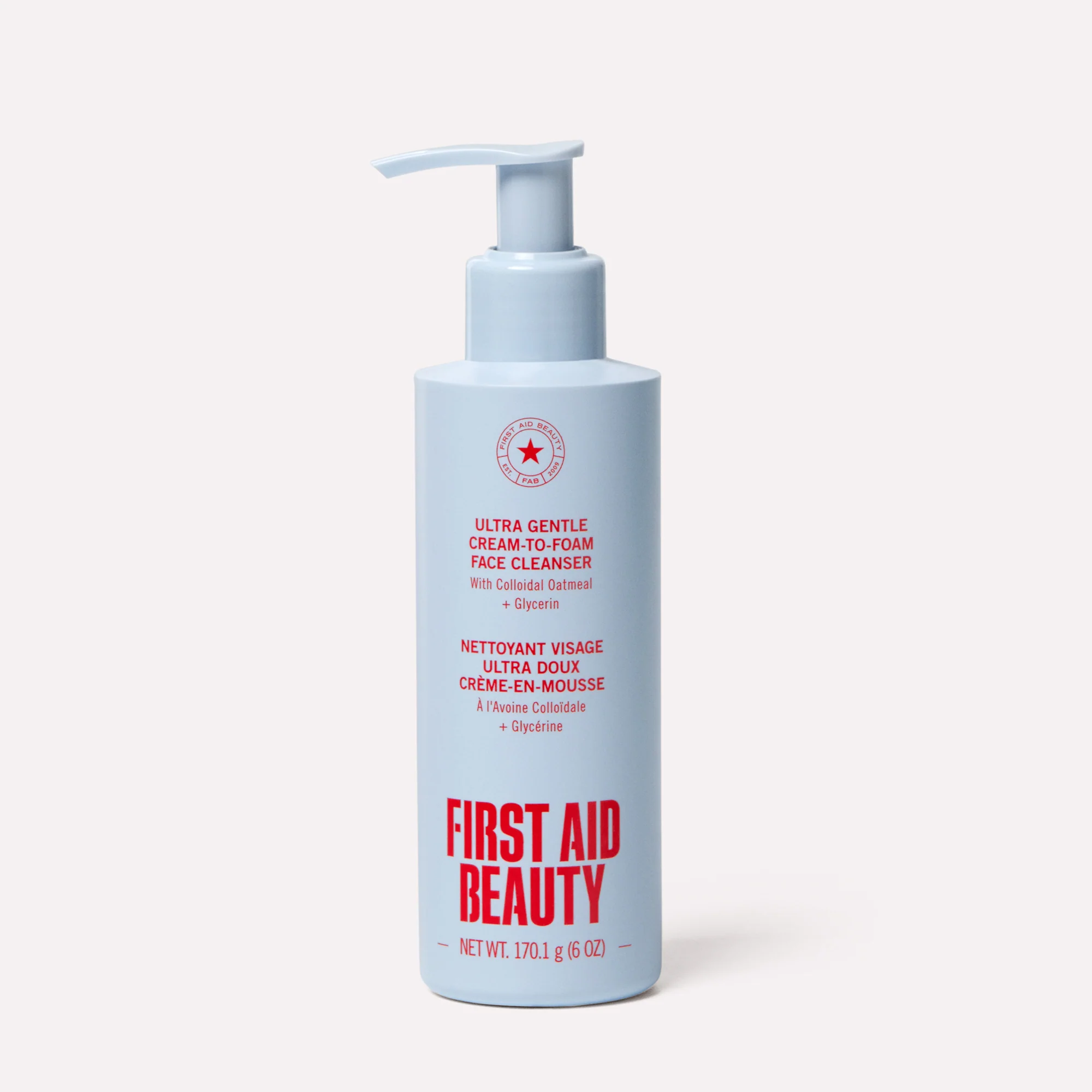 Image of Ultra Gentle Cream-to-Foam Face Cleanser with Colloidal Oatmeal + Glycerin