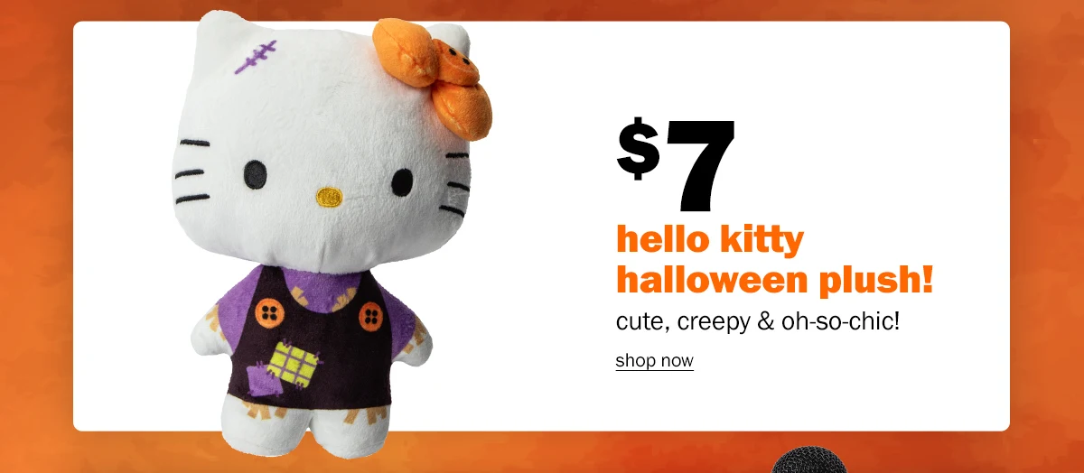 hello kitty halloween plush!