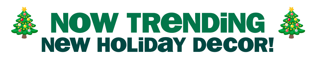 new and trending! new holiday decor!