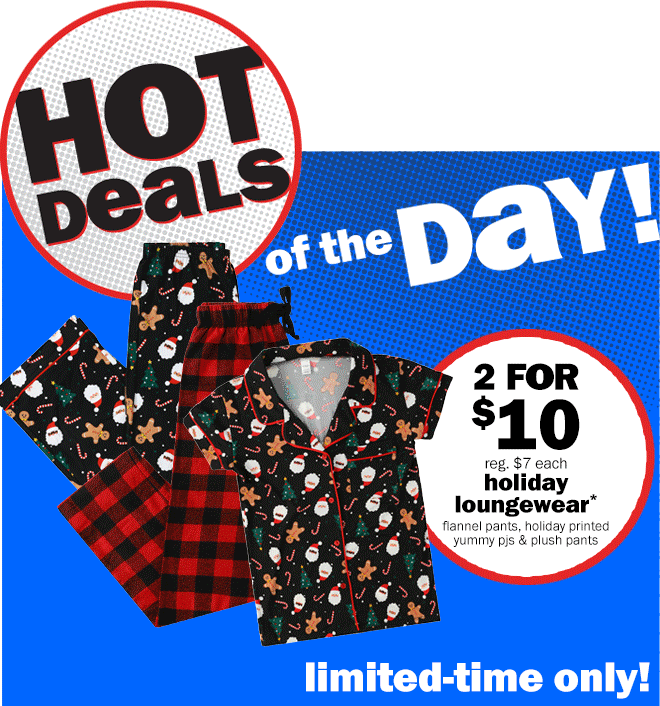 shop the hot deals of the day!