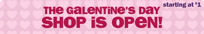 The Galentine's Day Shop is Open!