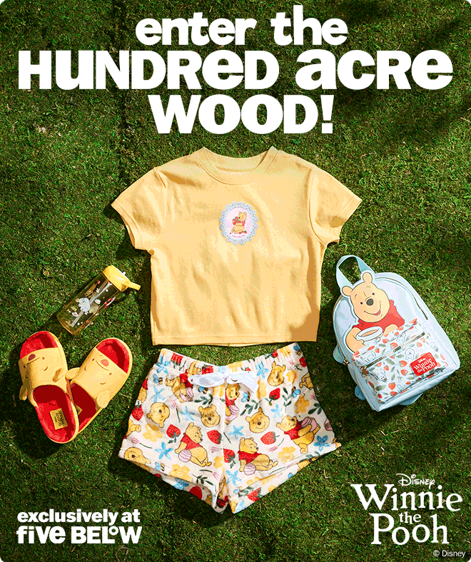 enter the hundred acre wood!