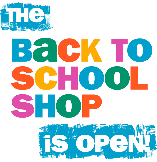the back to school shop is open!
