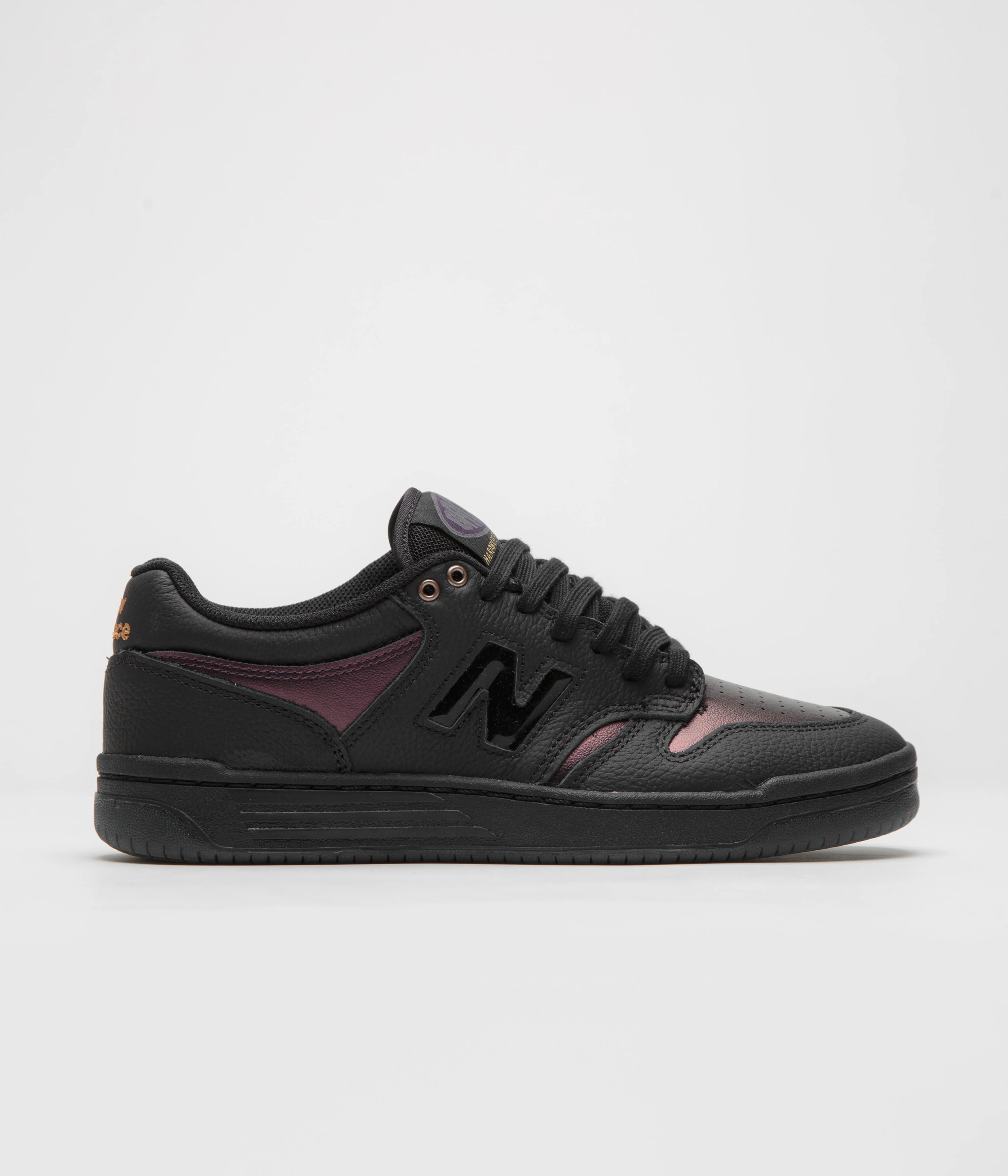 Image of New Balance Numeric x Bronze 56K 480 Shoes - Black / Black