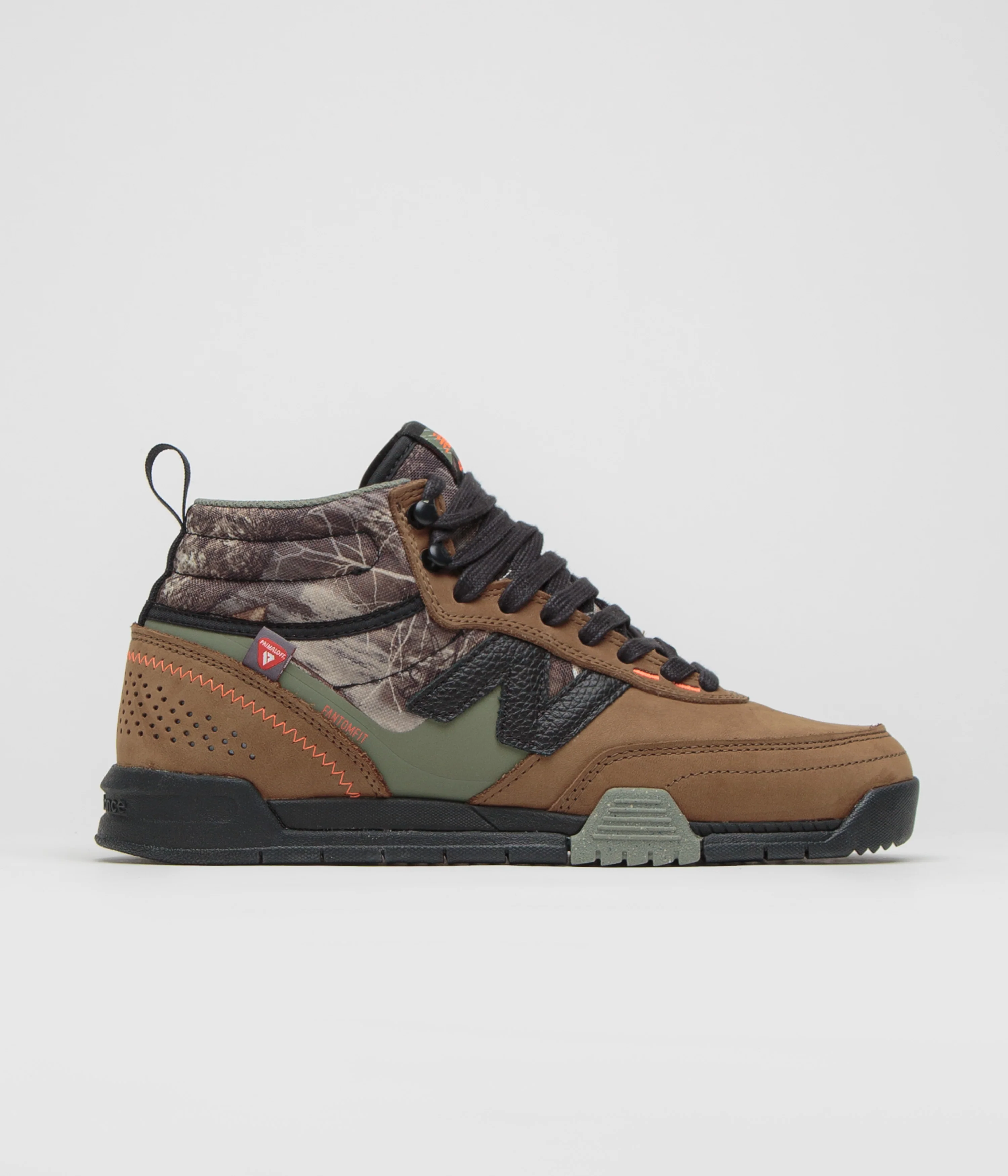 Image of New Balance Numeric 440 Trail High Shoes - Woodland / Black