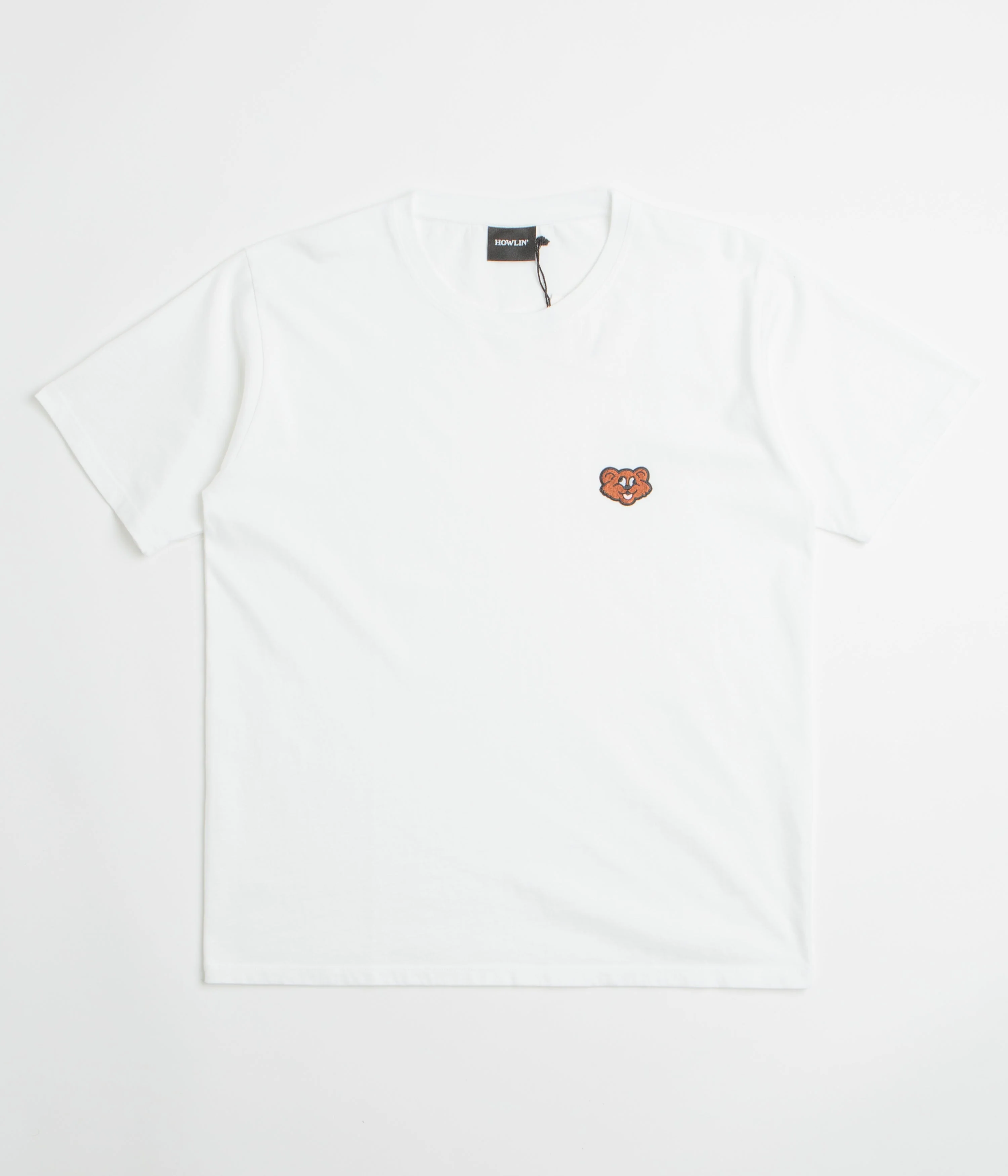 Image of Howlin' Shaggy Bear T-Shirt - White