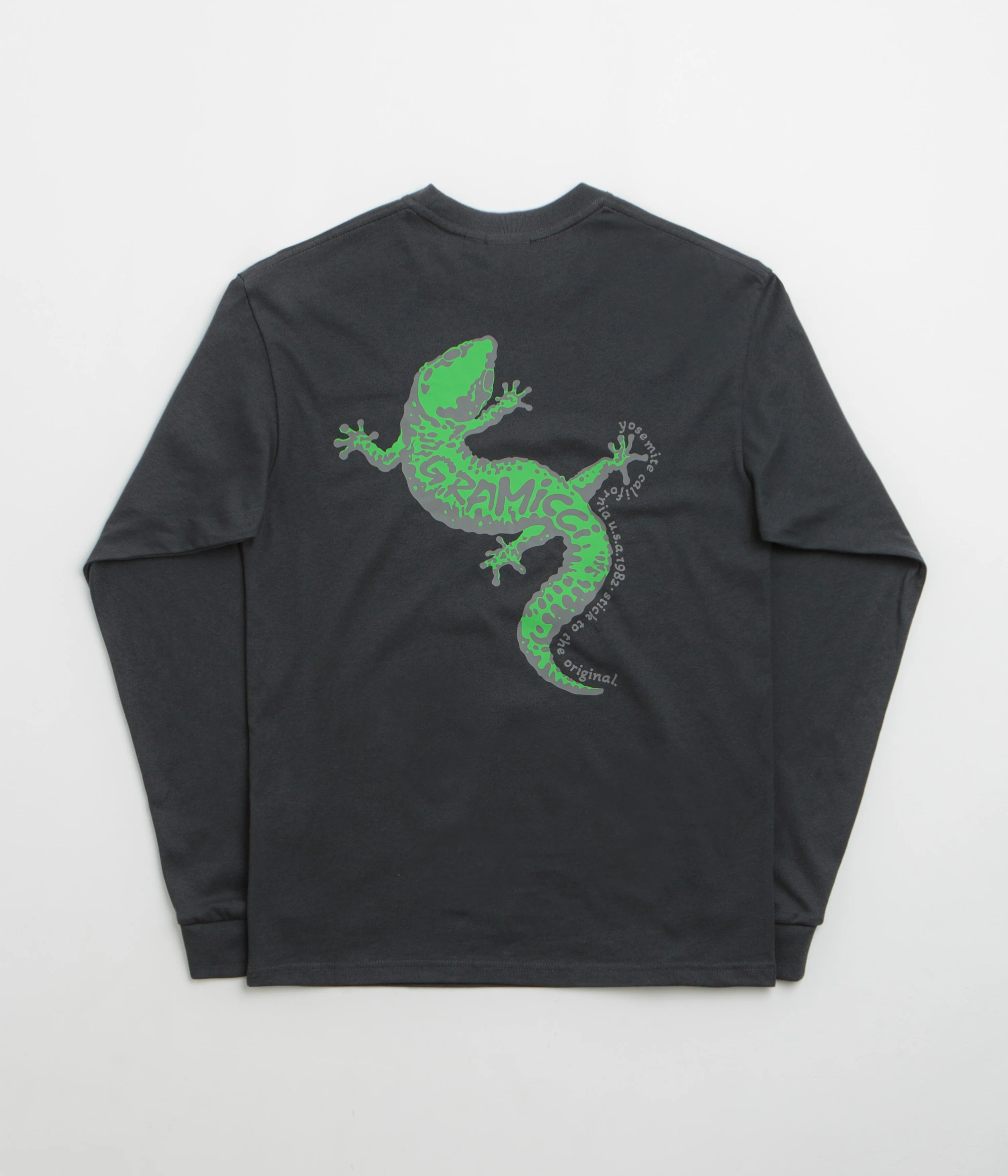Image of Gramicci Gecko Long Sleeve T-Shirt - Vintage Black