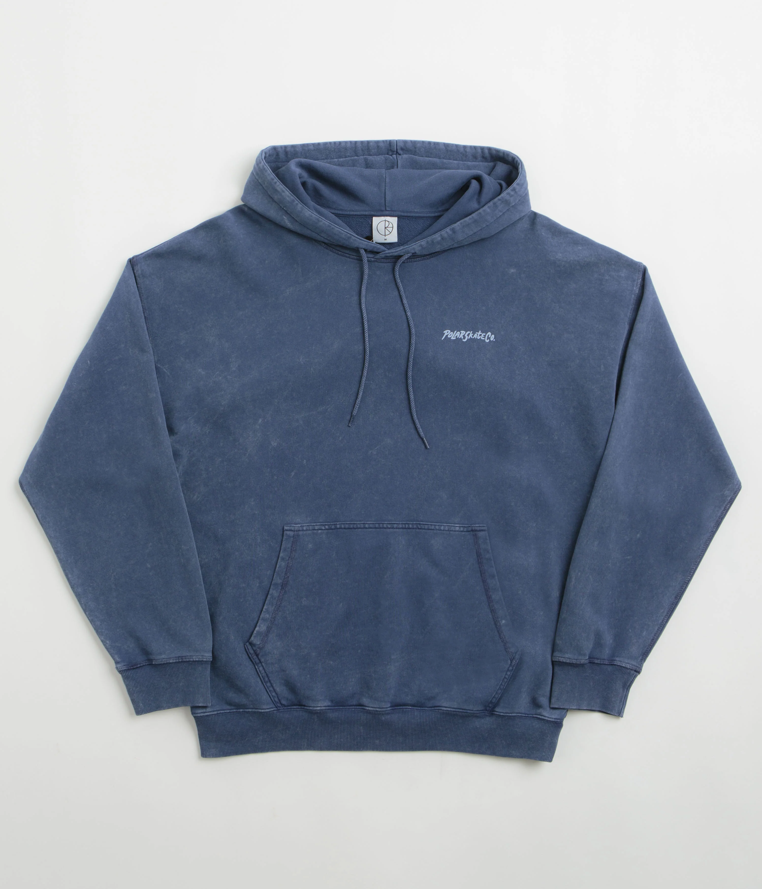 Image of Polar Surf Logo Acid Frank Hoodie - Dark Blue