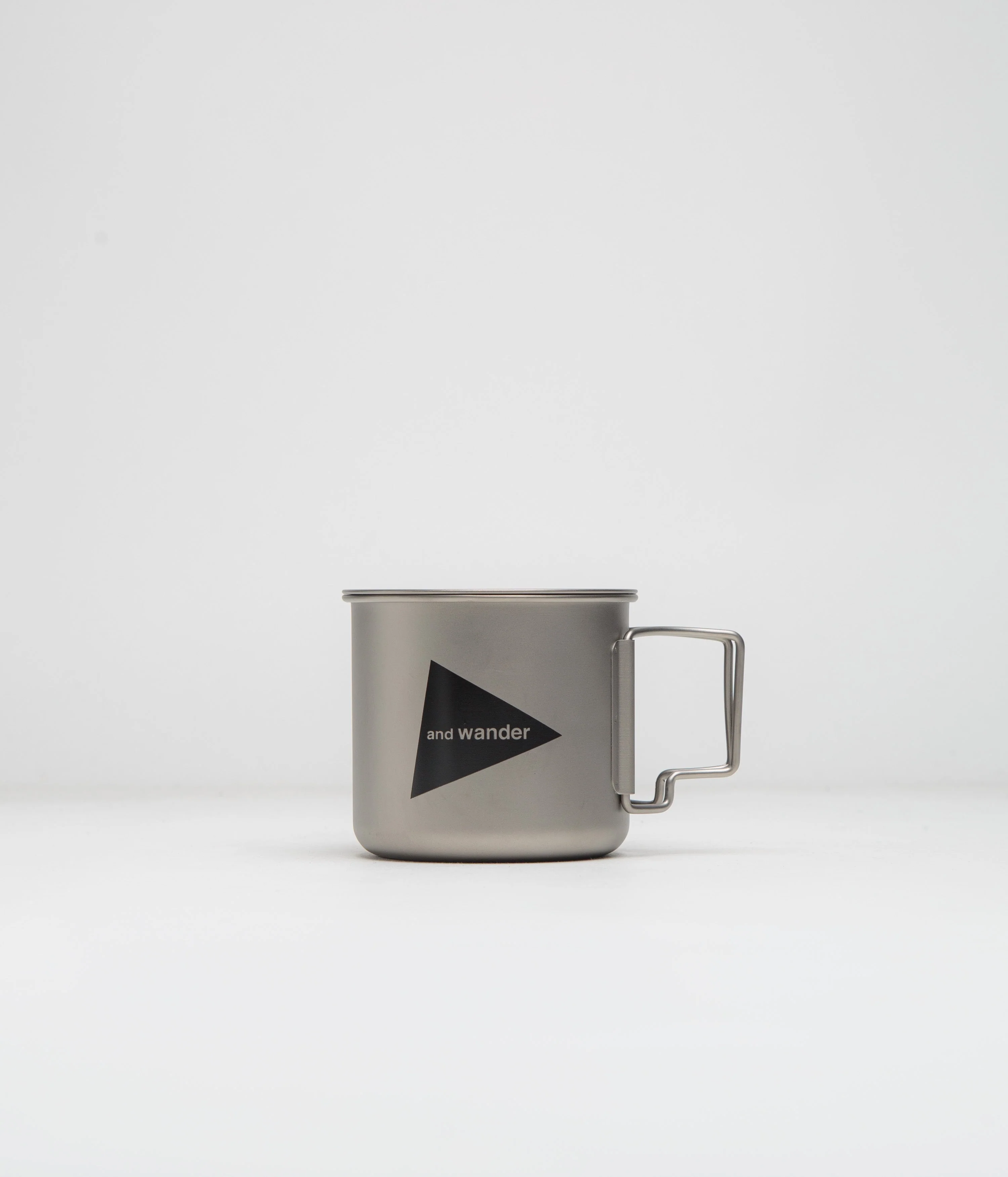 Image of and wander Titanium Mug - Silver