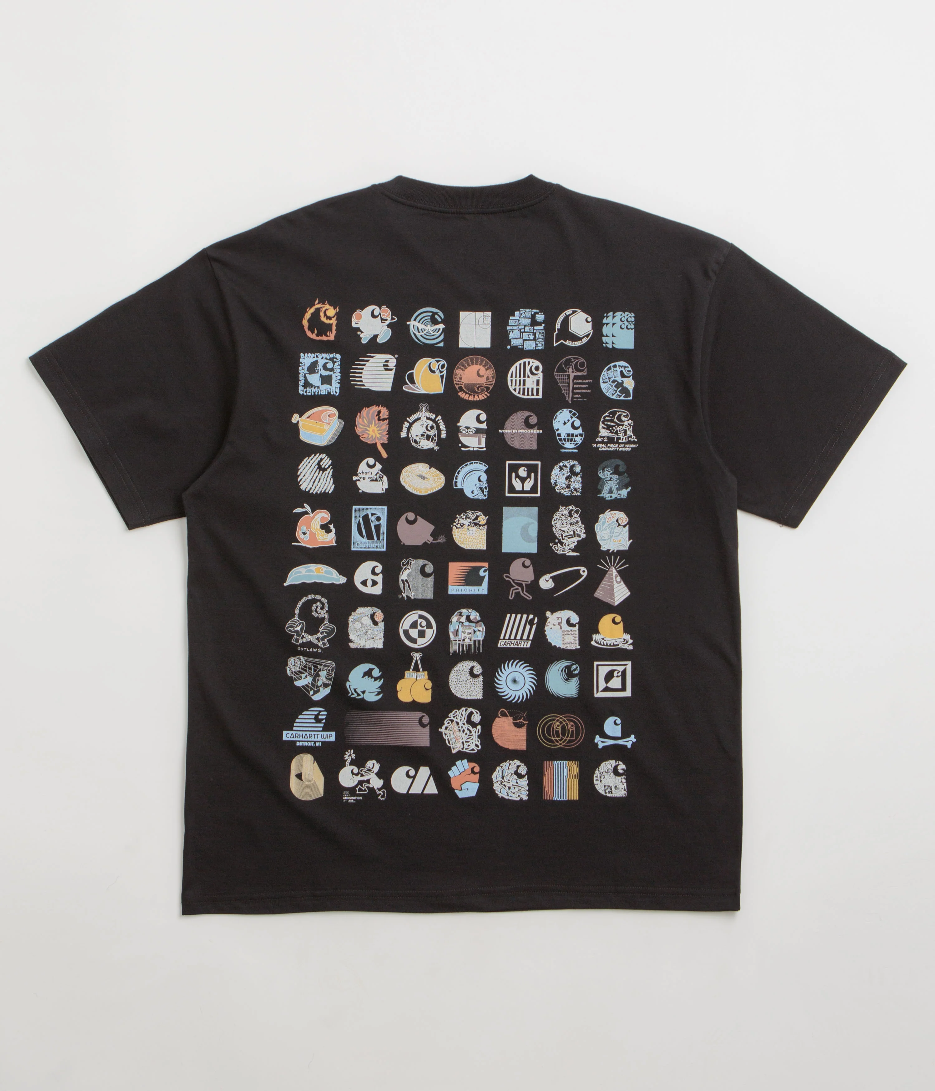 Image of Carhartt C Logo Archive T-Shirt - Black