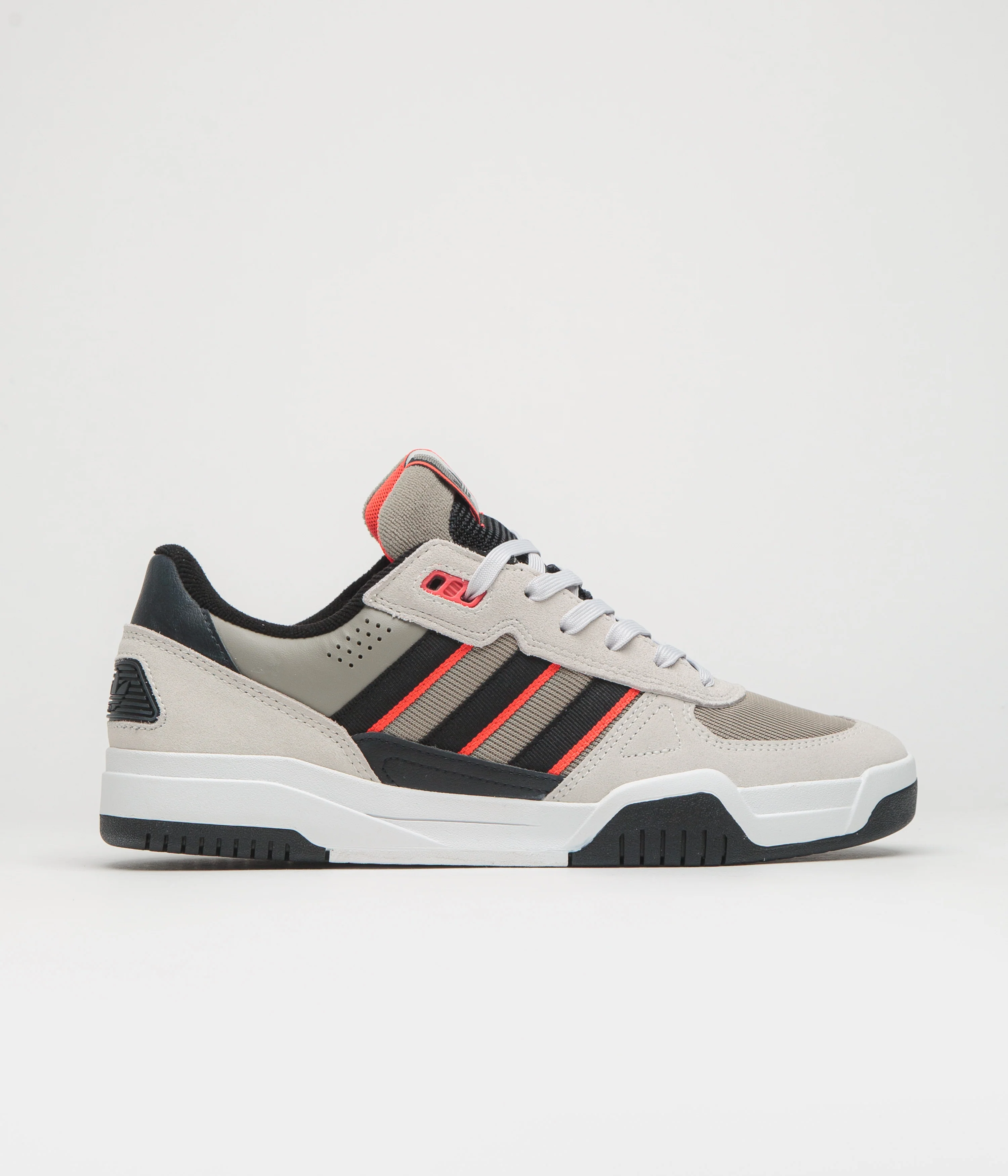 Image of Adidas Tekkira Cup Shoes - Orbit Grey / Core Black / Solar Red