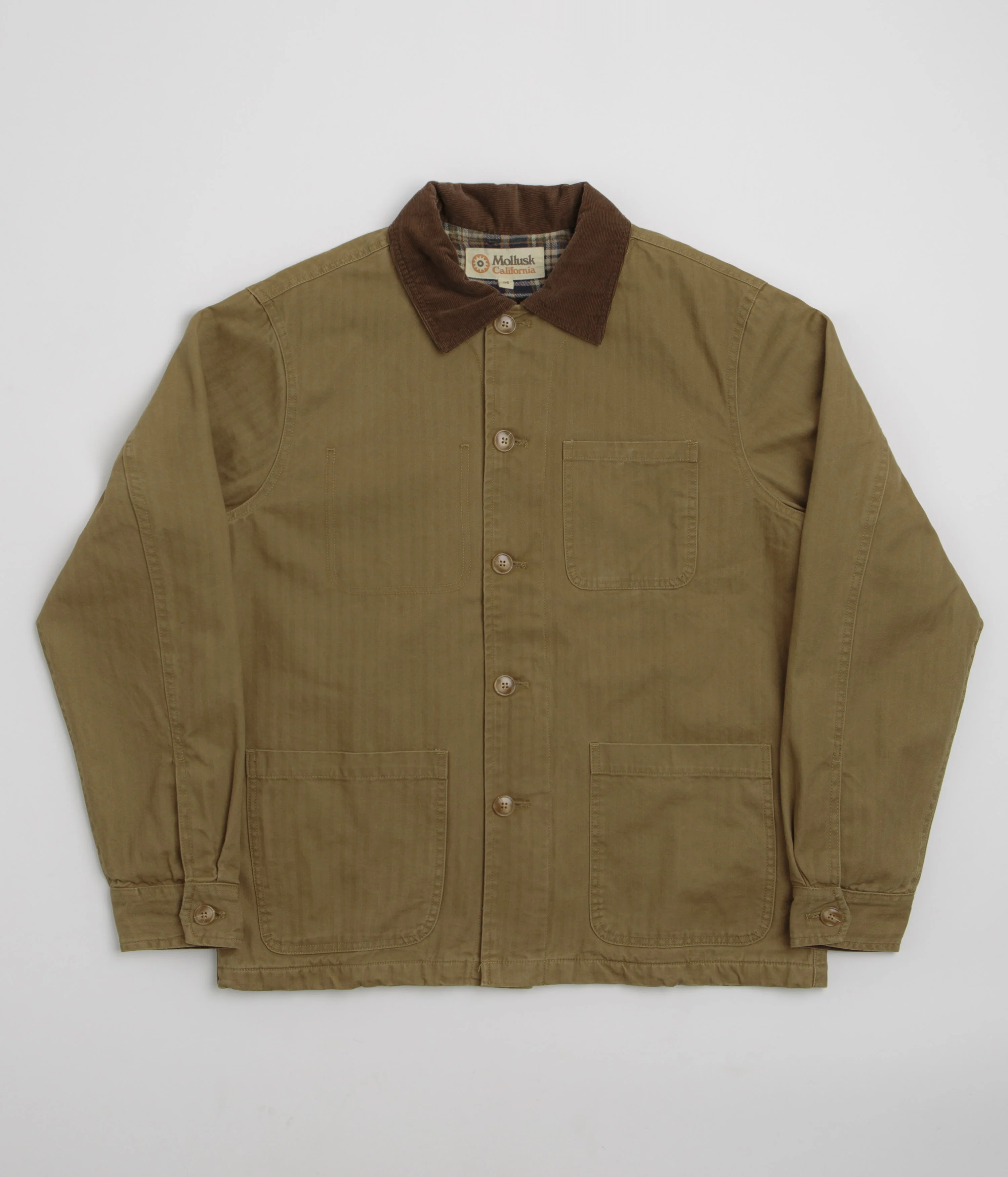 Image of Mollusk Lined Builder Jacket - Camel