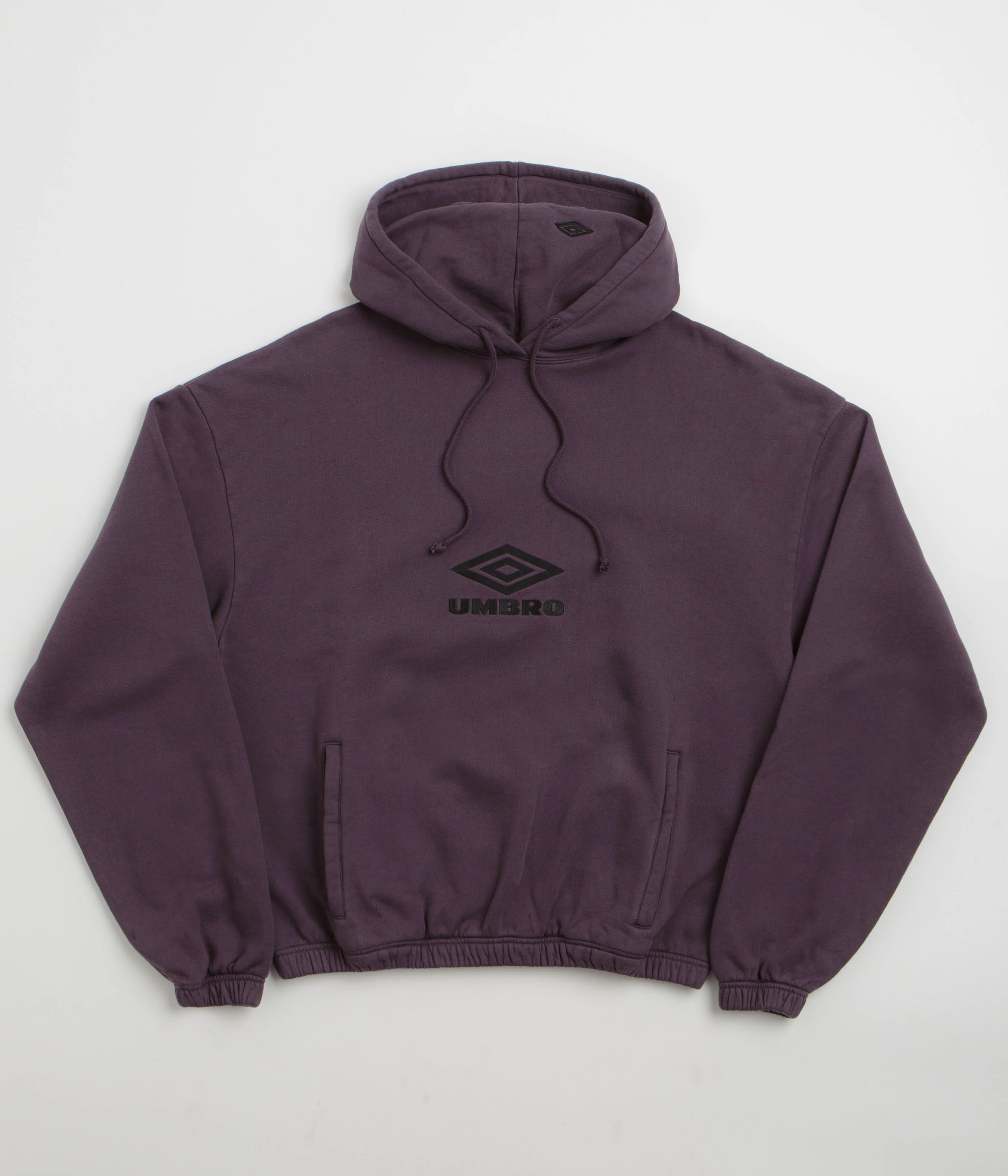 Image of Umbro OG Logo Mask Hoodie - Dark Purple