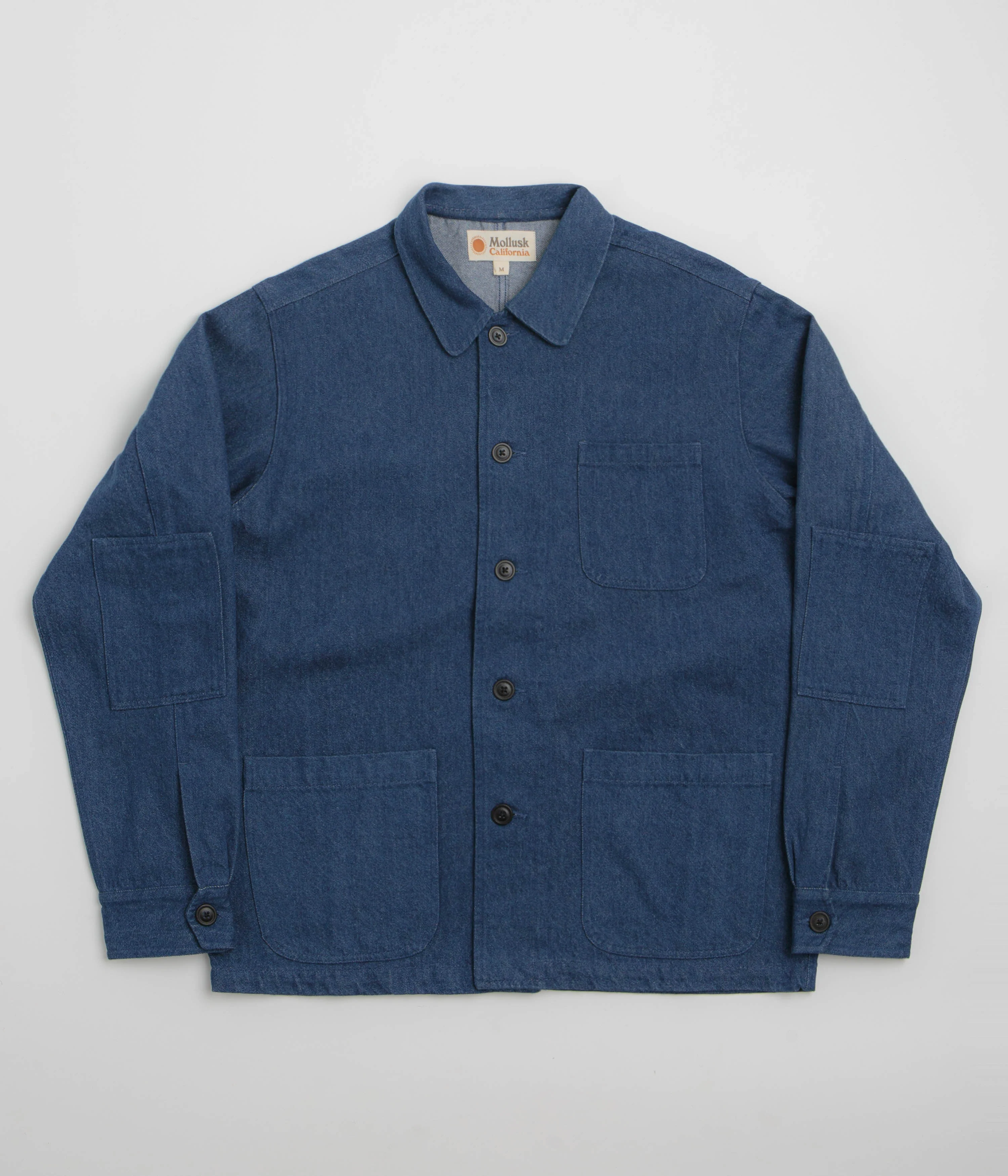 Image of Mollusk Builder Jacket - Indigo Denim