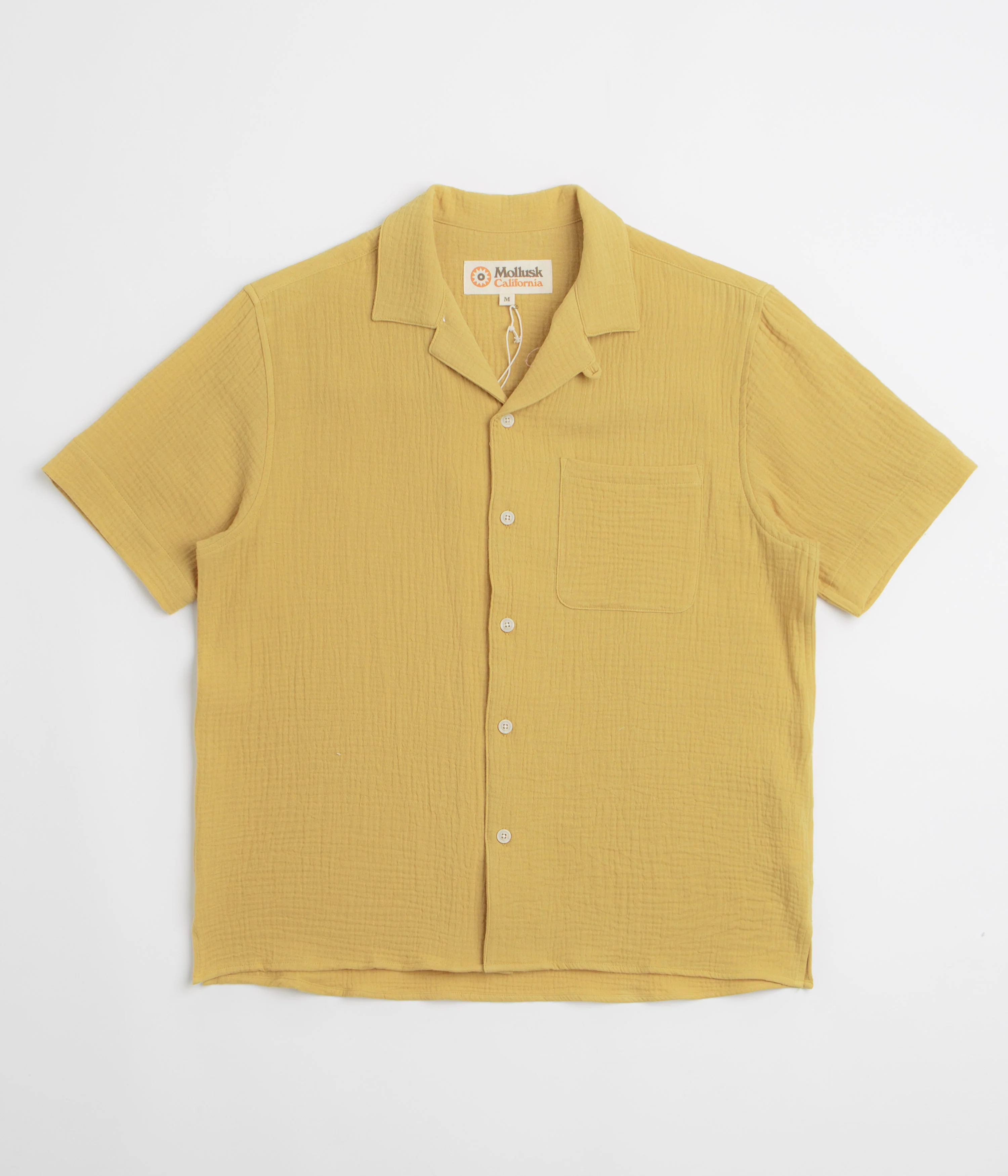 Image of Mollusk Cosmo Shirt - Saffron