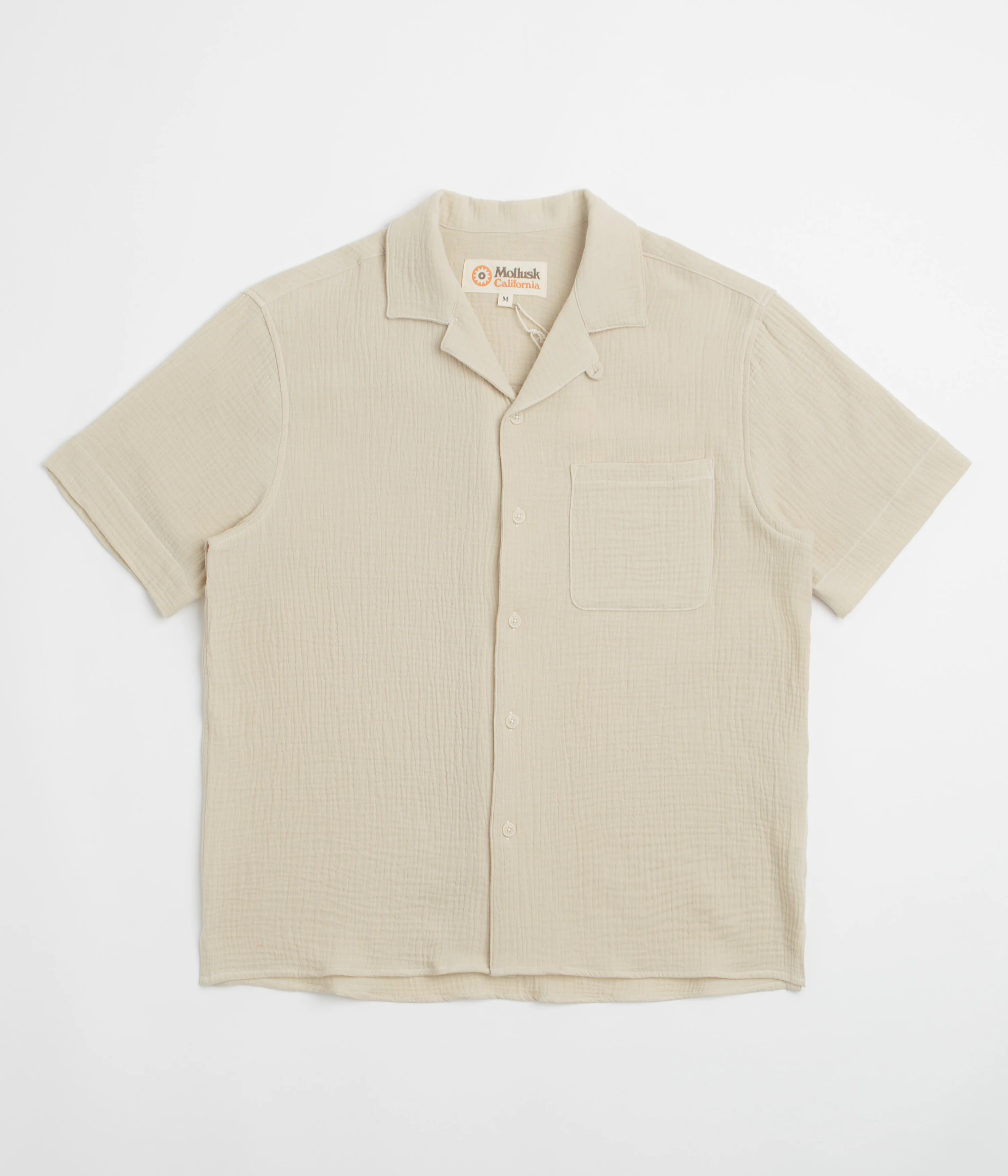 Image of Mollusk Cosmo Shirt - Oat