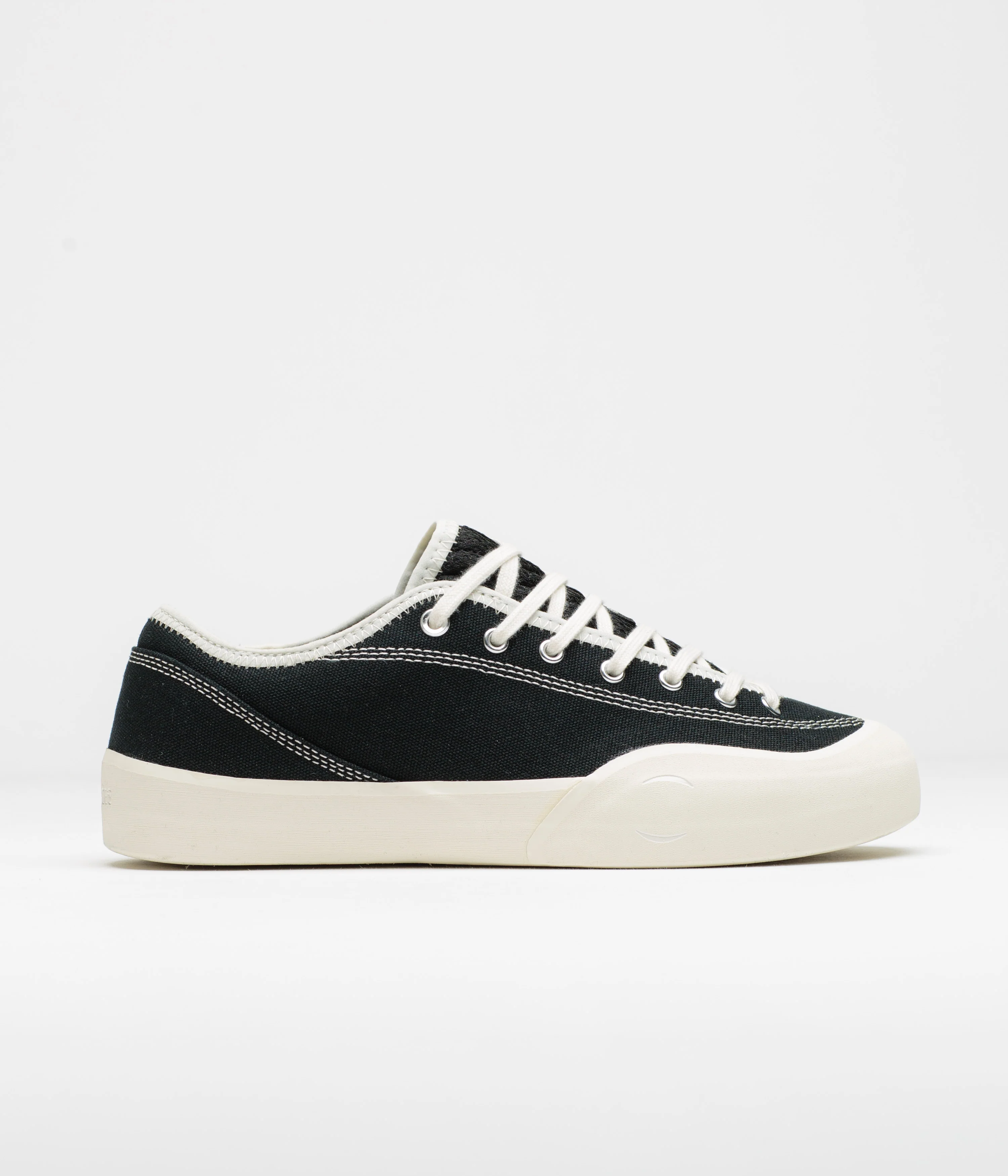 Image of Village PM 1.30 PM Canvas Shoes - Black / Whisper White