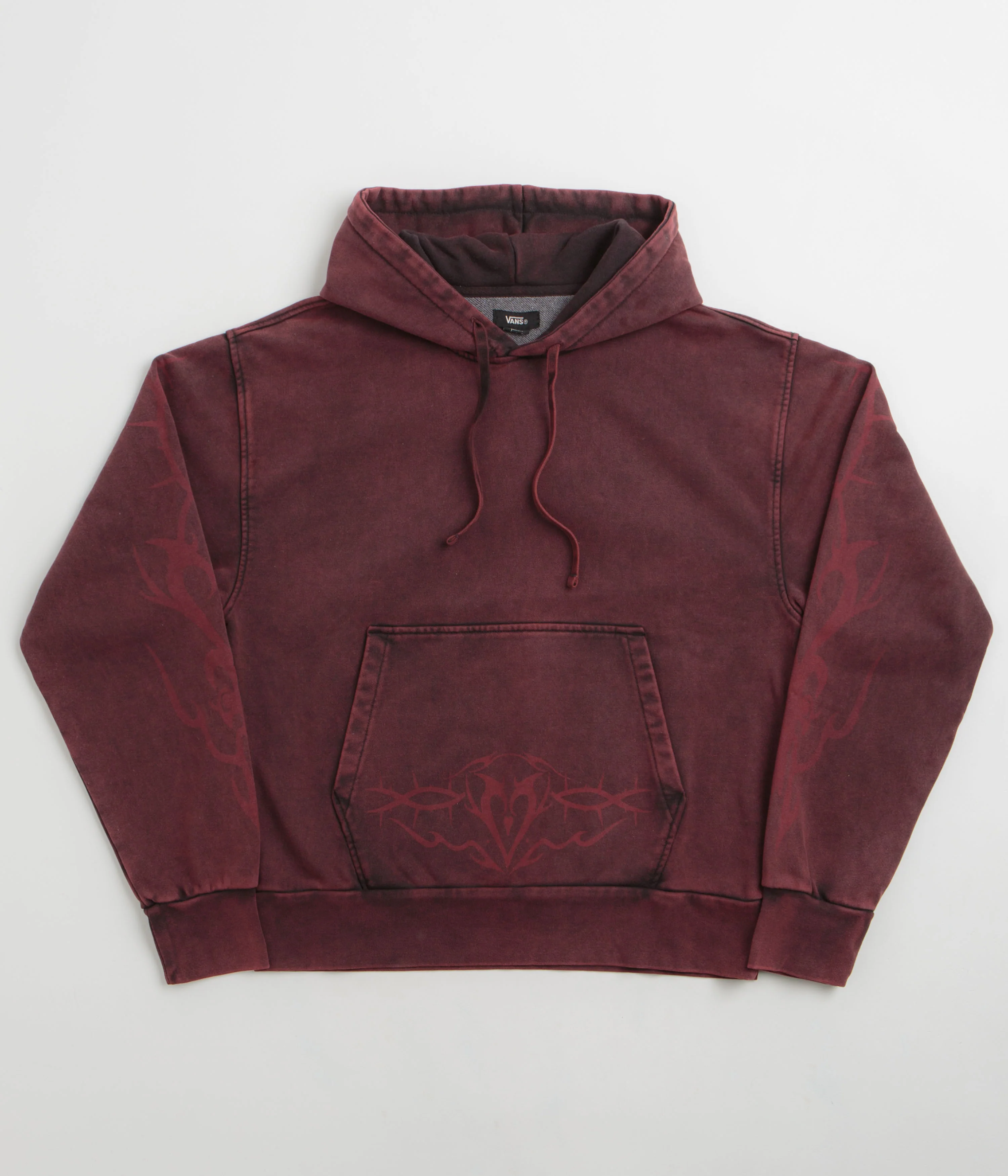 Image of Vans Skate Dayana Tribal Flame Hoodie - Crimson Haze