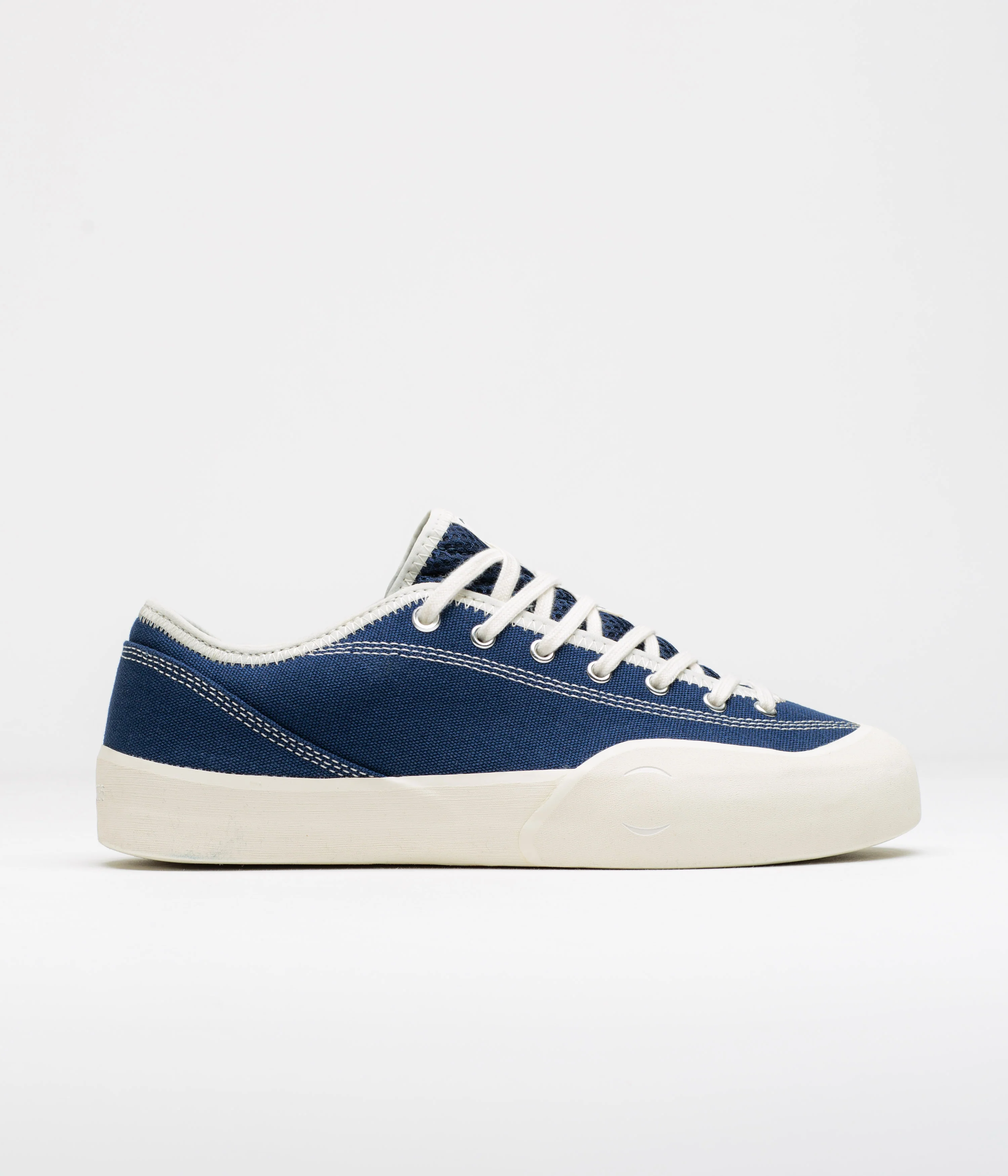 Image of Village PM 1.30 PM Canvas Shoes - Navy / Whisper White