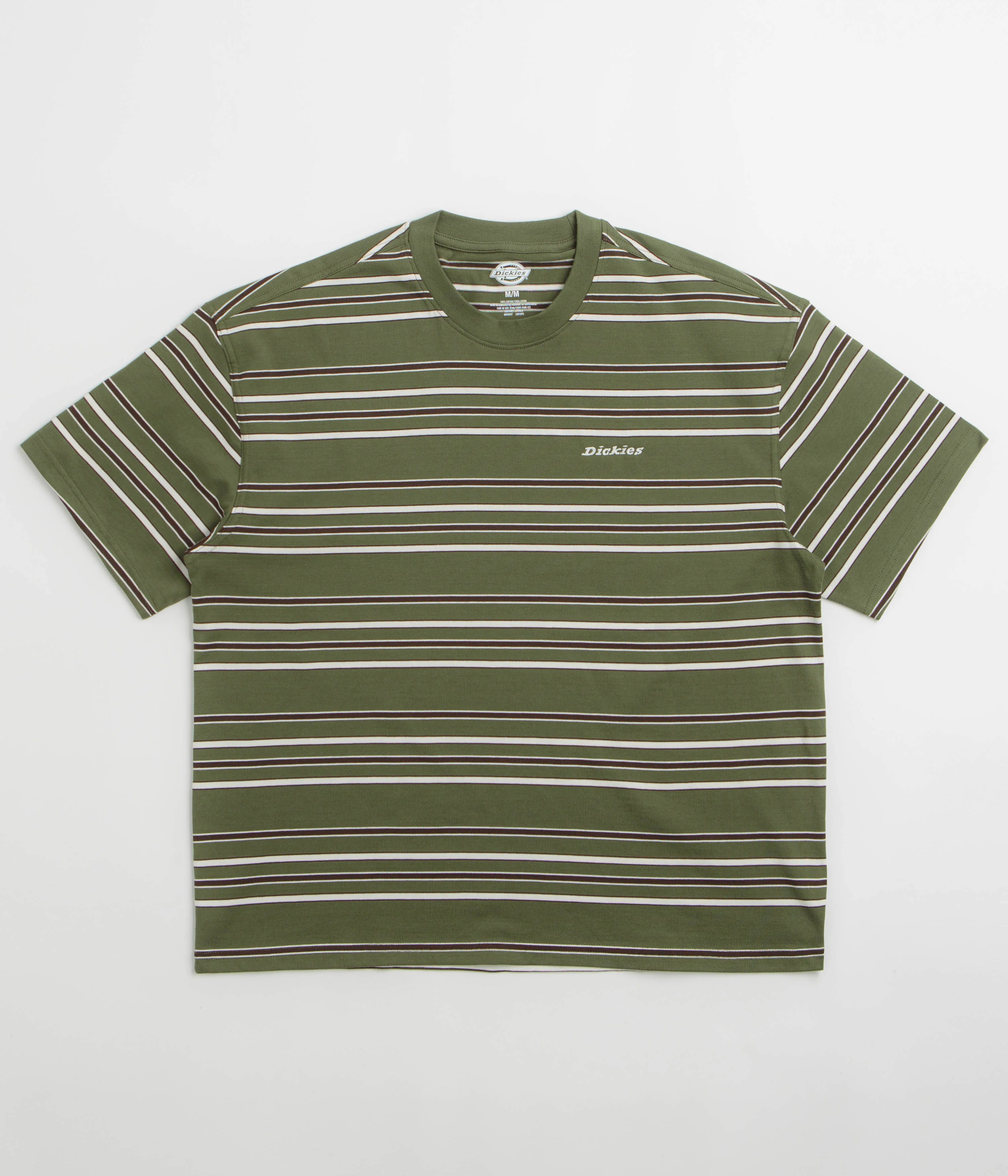 Image of Dickies East Liberty Stripe T-Shirt - Cypress