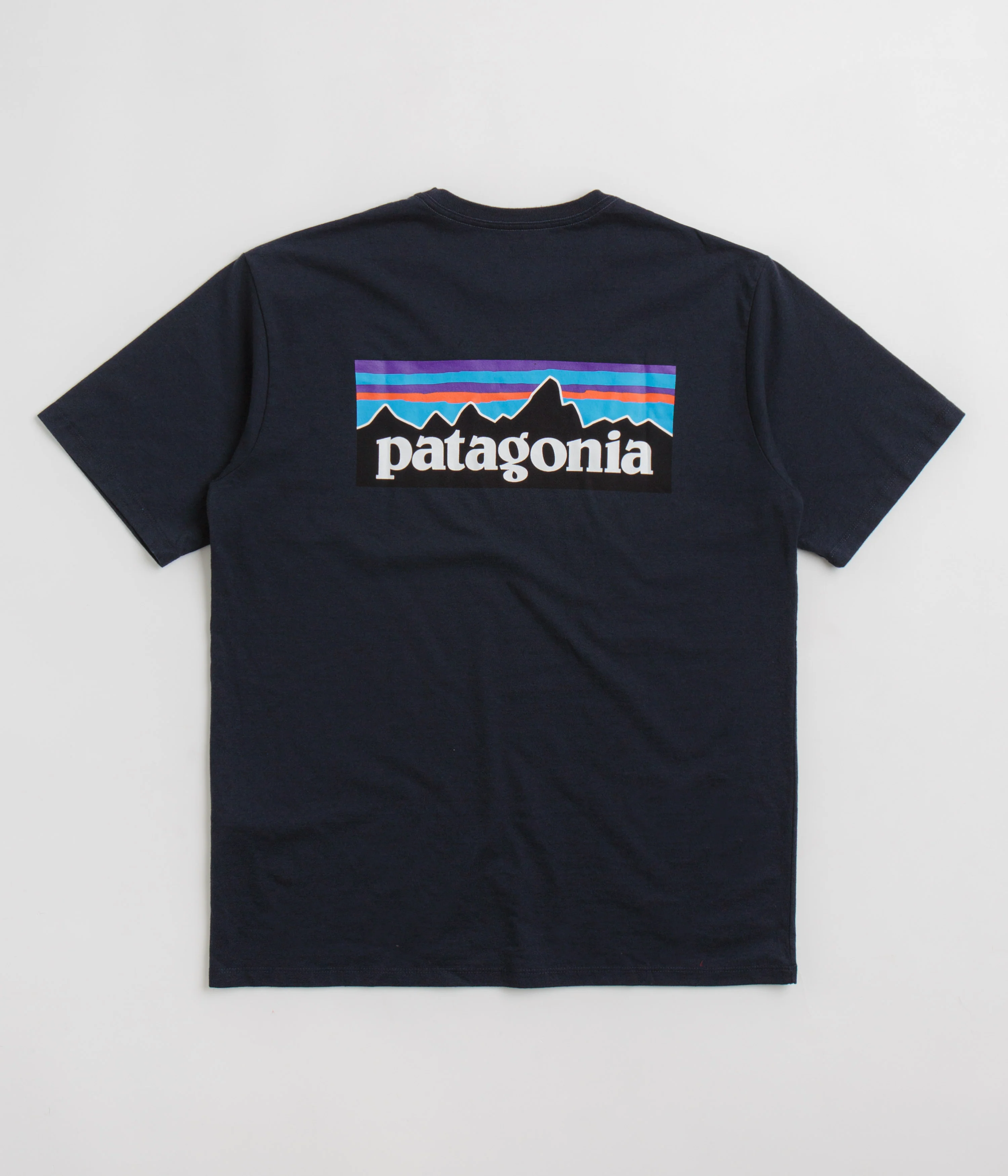 Image of Patagonia P-6 Logo Responsibili-Tee T-Shirt - New Navy
