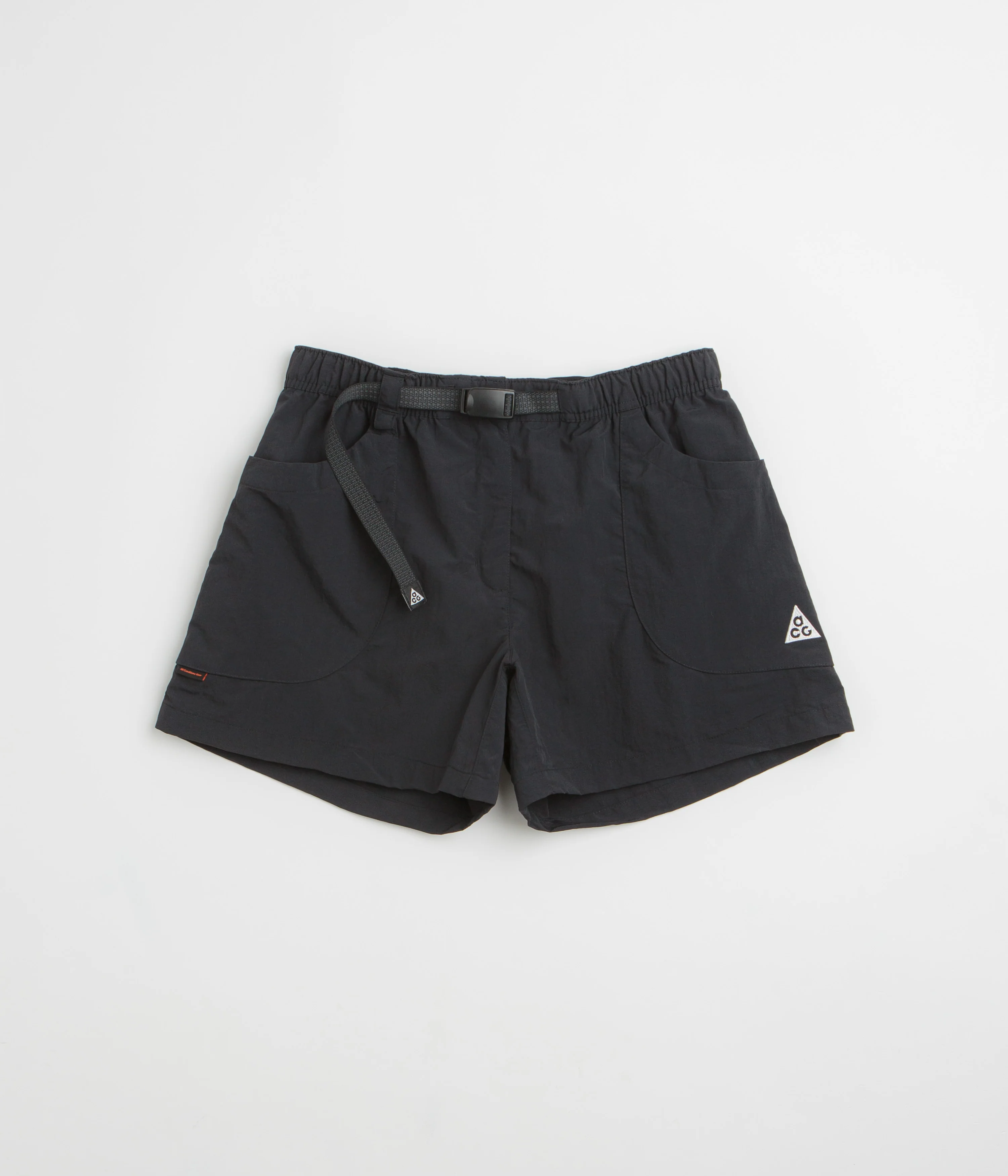 Image of Nike ACG Womens Dolomiti Shorts - Black / Black / Summit White