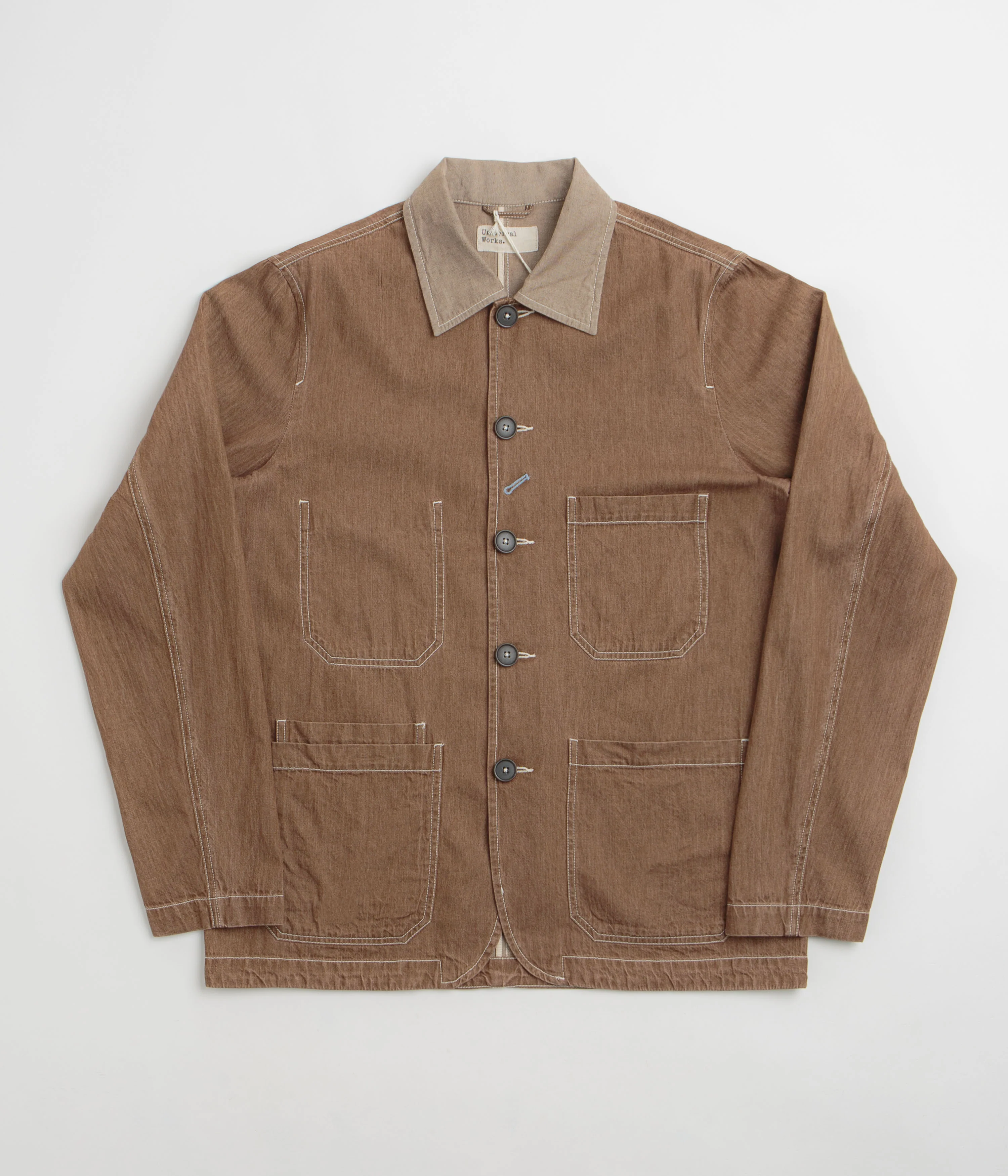Image of Universal Works OG Bakers Jacket - Brown
